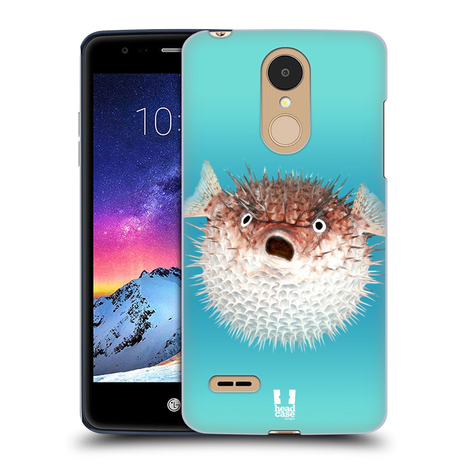 HEAD CASE plastový obal na mobil LG K9 / K8 2018 vzor slavná zvířata foto ježík hnědý