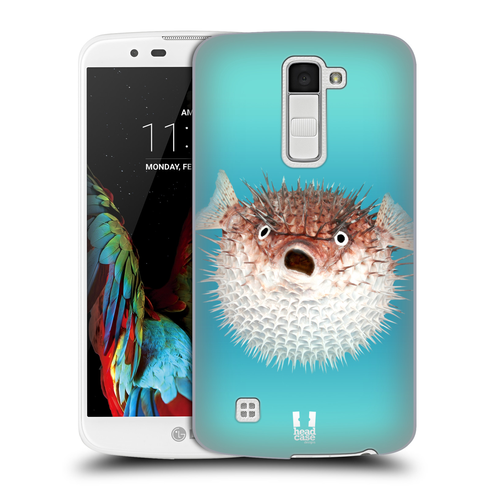 HEAD CASE plastový obal na mobil LG K10 vzor slavná zvířata foto ježík hnědý