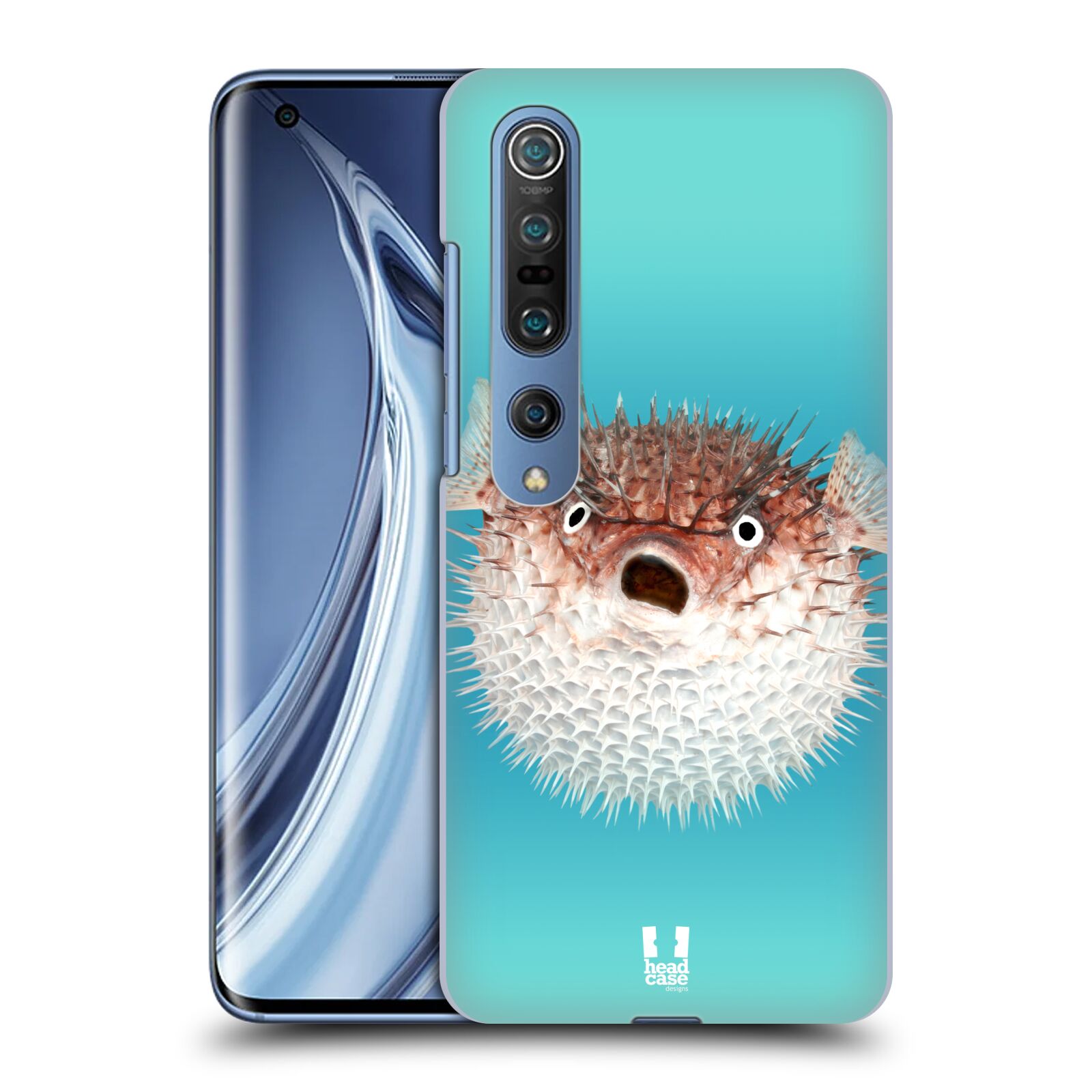 HEAD CASE plastový obal na mobil Xiaomi Mi 10 vzor slavná zvířata foto ježík hnědý