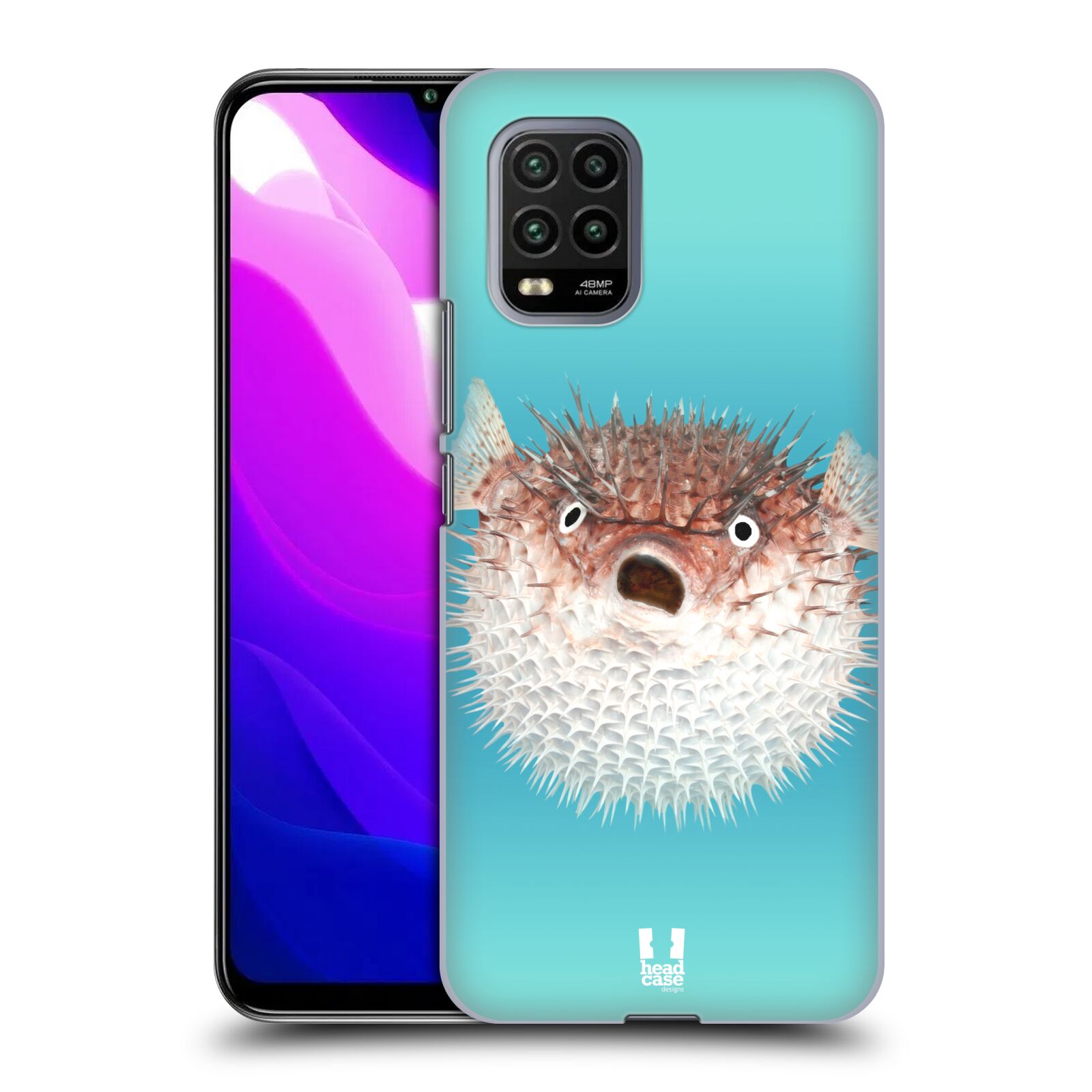 Zadní kryt, obal na mobil Xiaomi Mi 10 LITE vzor slavná zvířata foto ježík hnědý