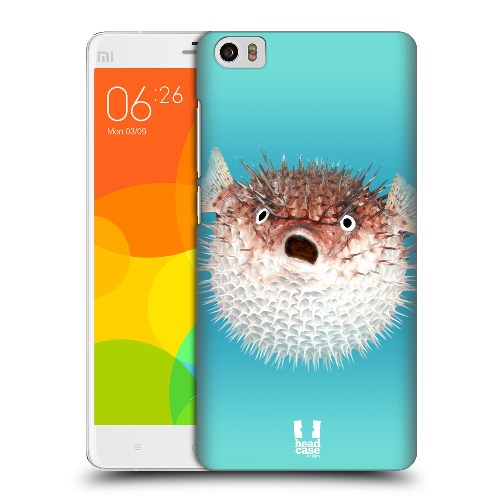 HEAD CASE pevný plastový obal na mobil XIAOMI Mi Note vzor slavná zvířata foto ježík hnědý