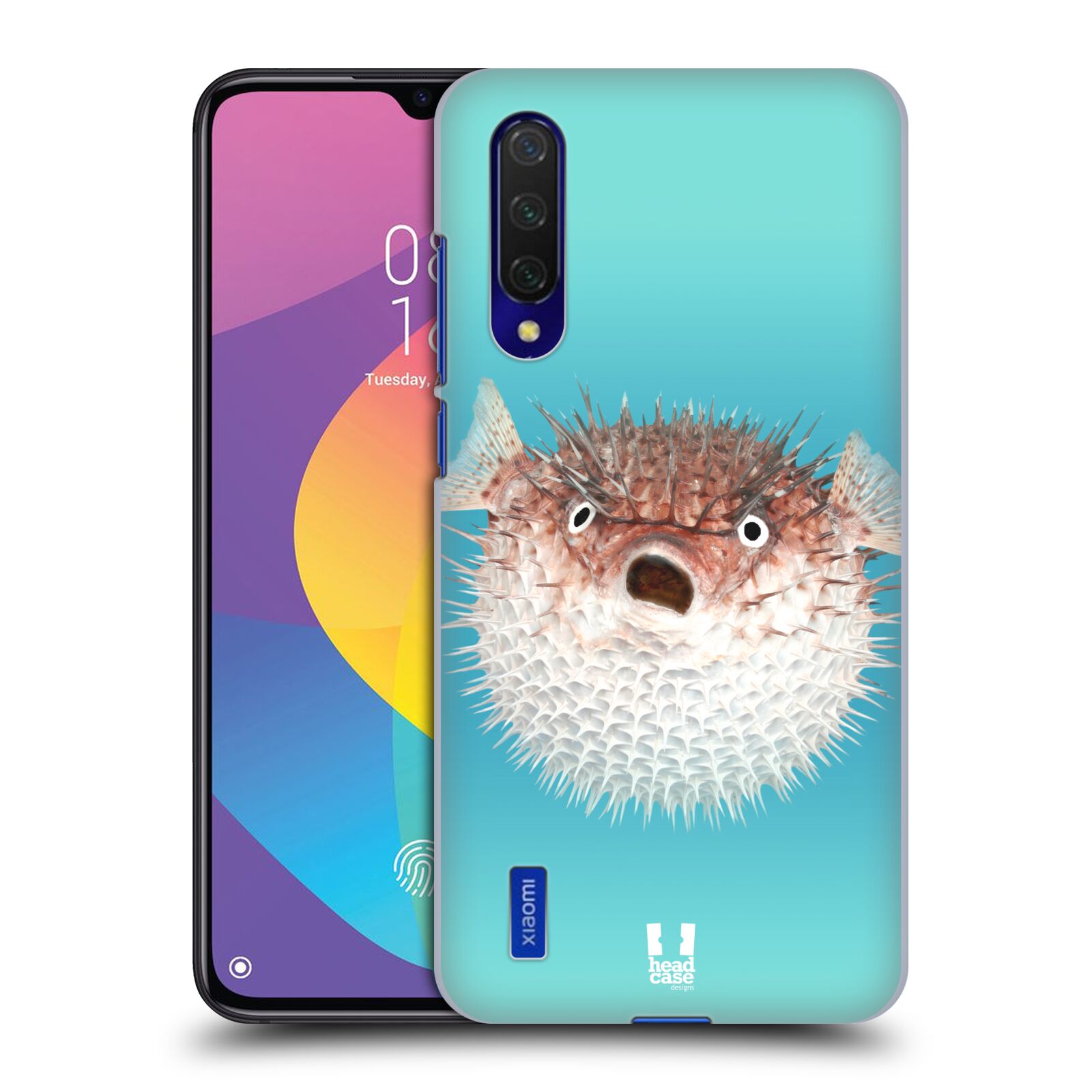 Zadní kryt na mobil Xiaomi MI 9 LITE vzor slavná zvířata foto ježík hnědý