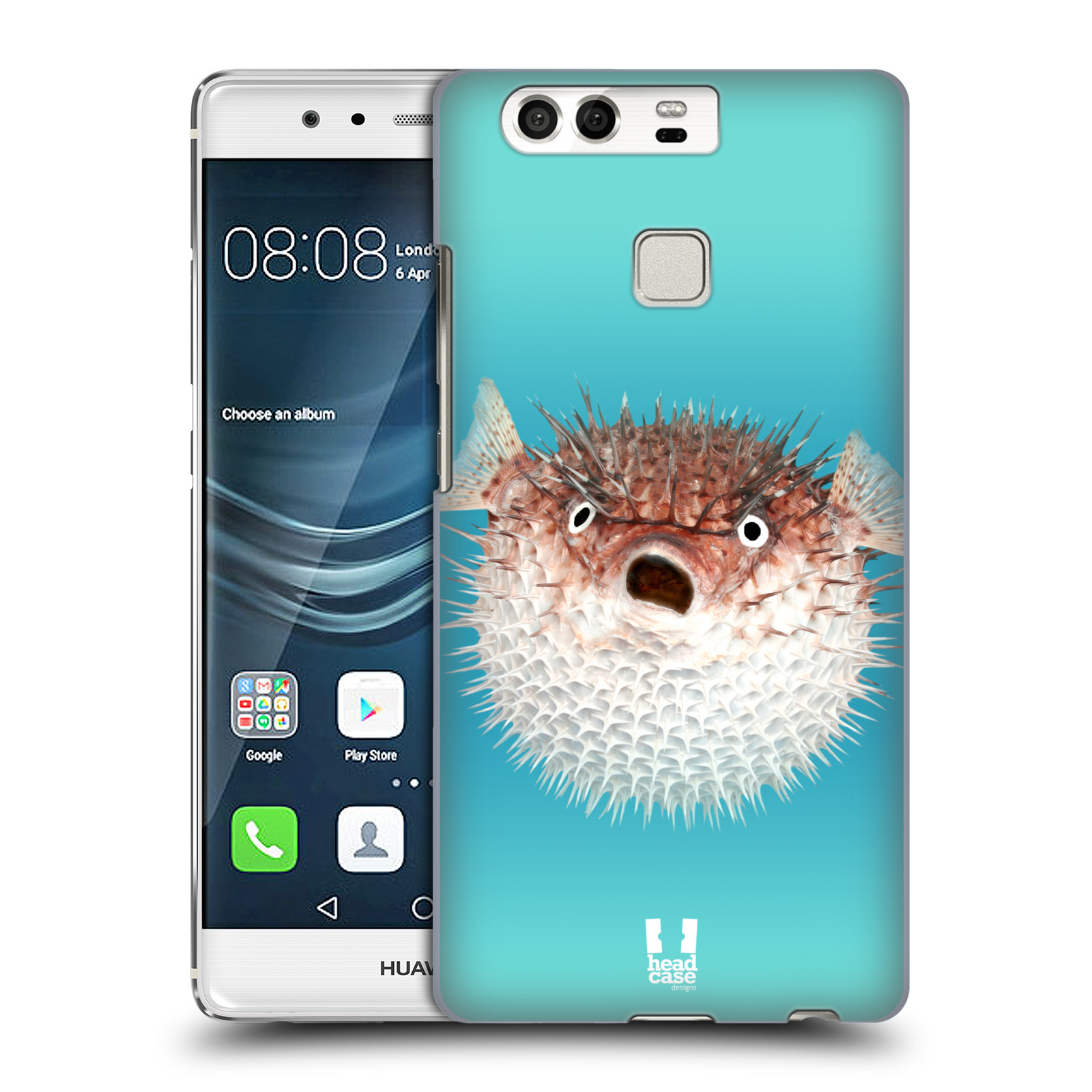 HEAD CASE plastový obal na mobil Huawei P9 / P9 DUAL SIM vzor slavná zvířata foto ježík hnědý