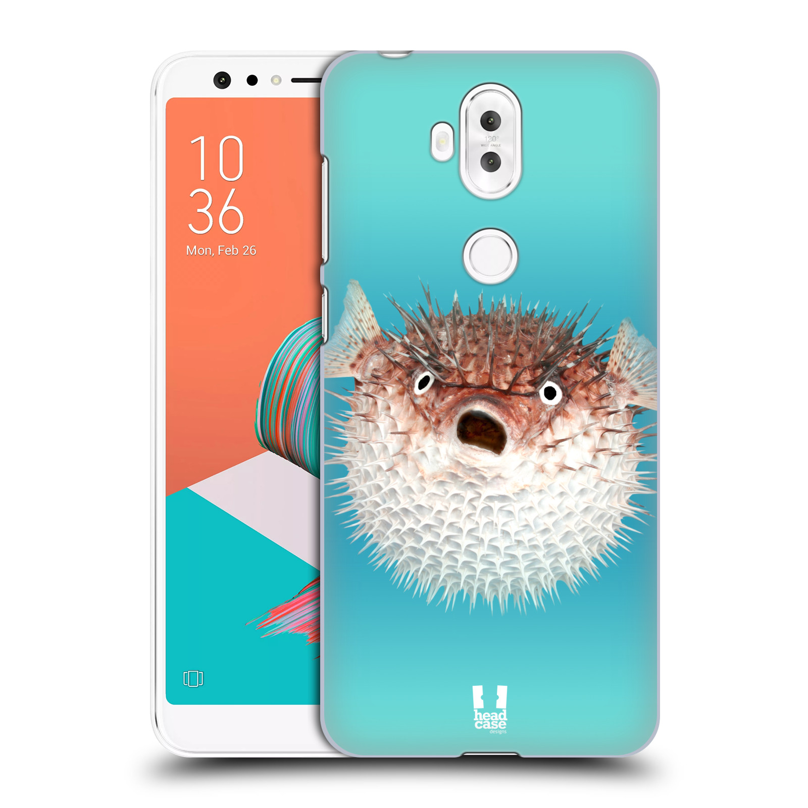 HEAD CASE plastový obal na mobil Asus Zenfone 5 LITE ZC600KL vzor slavná zvířata foto ježík hnědý