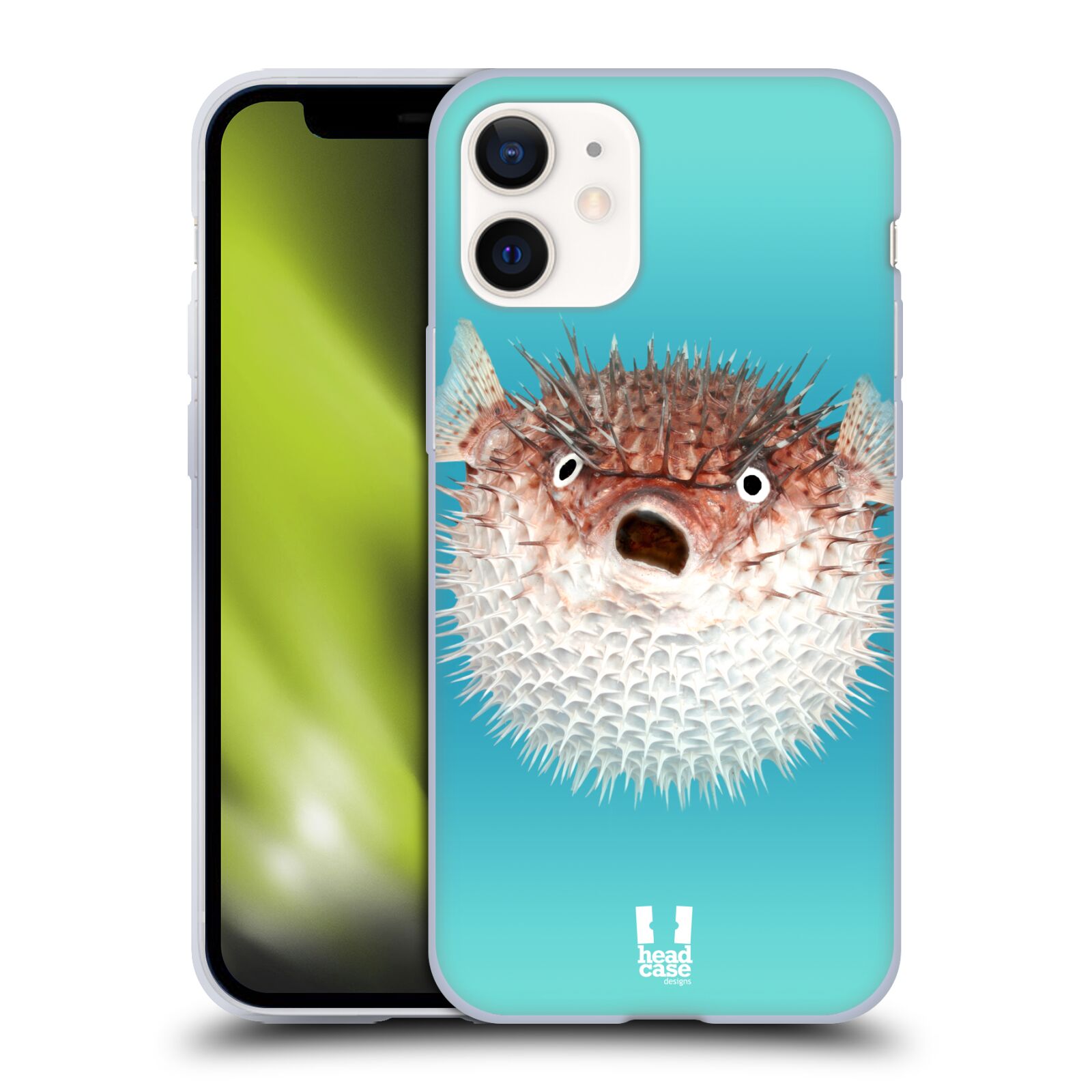 Plastový obal na mobil Apple Iphone 12 MINI vzor slavná zvířata foto ježík hnědý