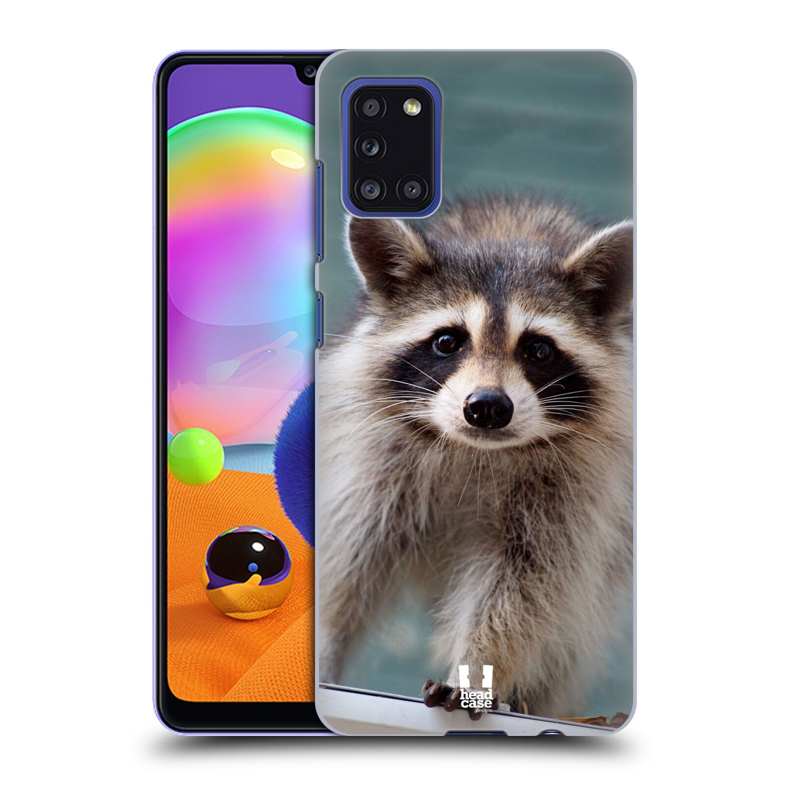 Zadní kryt na mobil Samsung Galaxy A31 vzor slavná zvířata foto malý mýval