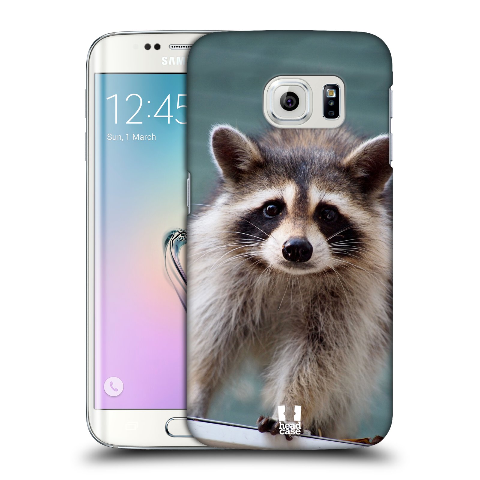 HEAD CASE plastový obal na mobil SAMSUNG Galaxy S6 EDGE (G9250, G925, G925F) vzor slavná zvířata foto malý mýval