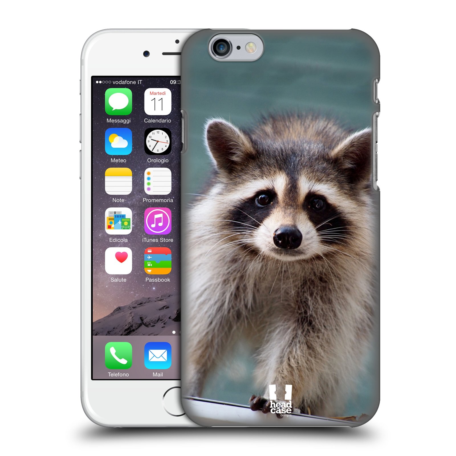 Plastové pouzdro pro mobil Apple Iphone 6/6S vzor slavná zvířata foto malý mýval