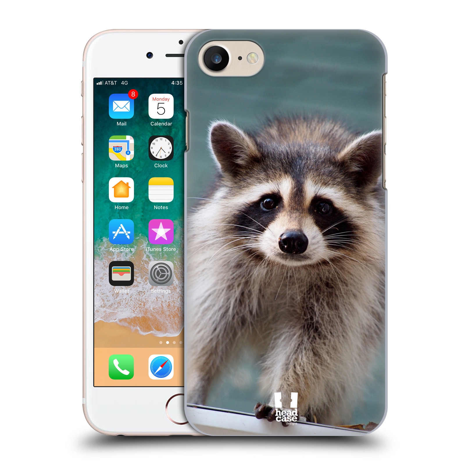Plastové pouzdro pro mobil Apple Iphone 7/8/SE 2020 vzor slavná zvířata foto malý mýval