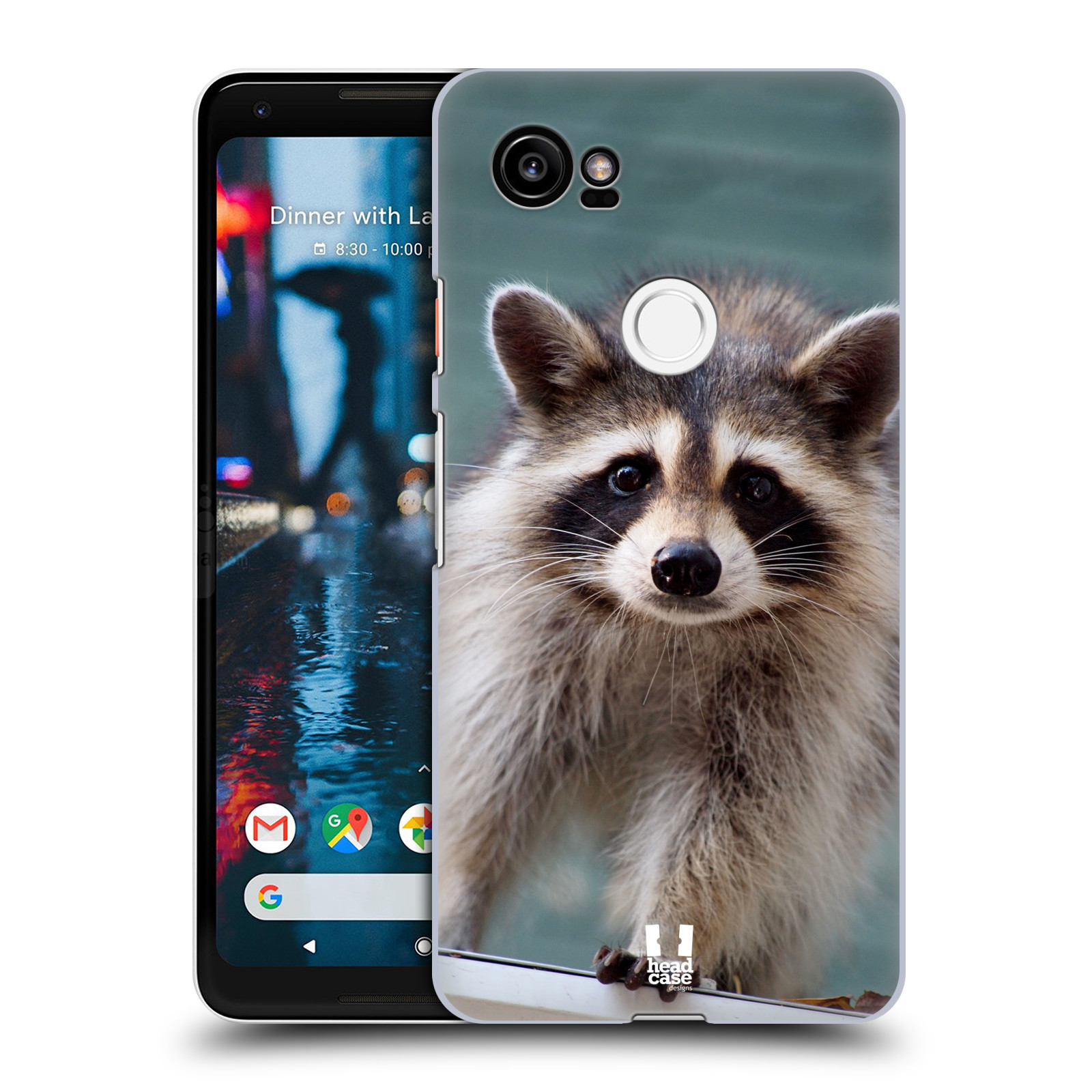 HEAD CASE plastový obal na mobil Google Pixel 2 XL vzor slavná zvířata foto malý mýval