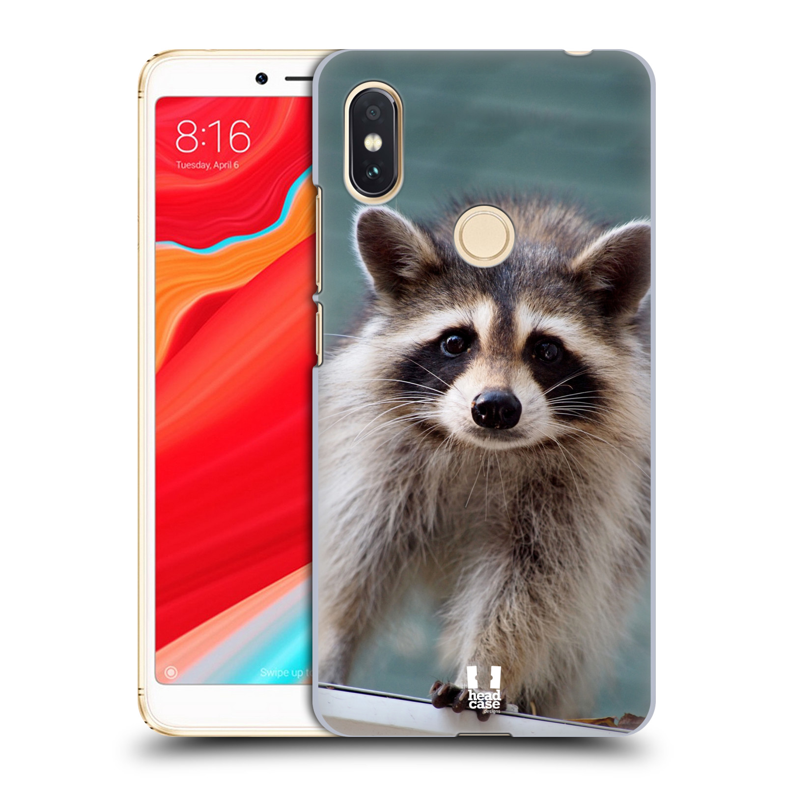 HEAD CASE plastový obal na mobil Xiaomi Redmi S2 vzor slavná zvířata foto malý mýval