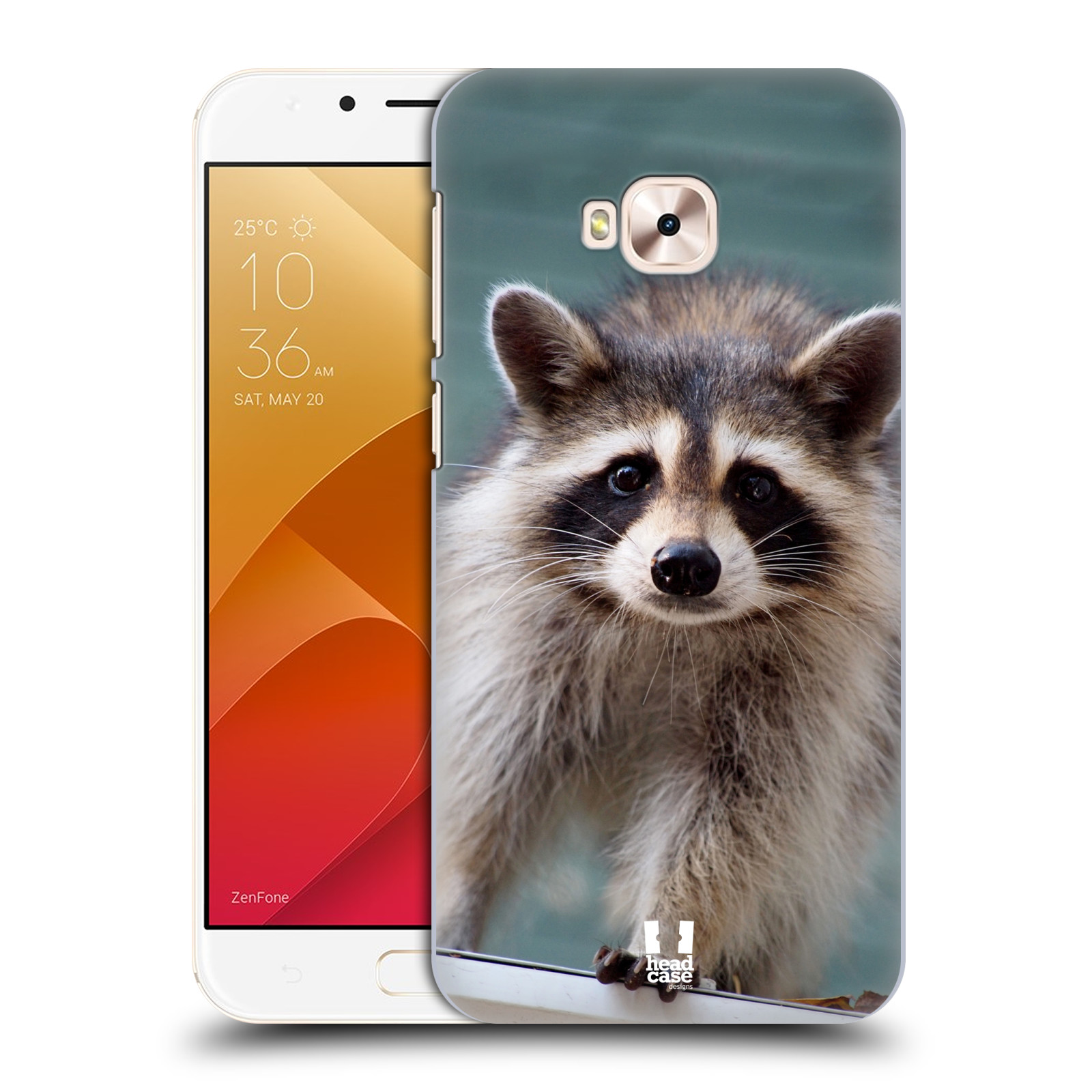 HEAD CASE plastový obal na mobil Asus Zenfone 4 Selfie Pro ZD552KL vzor slavná zvířata foto malý mýval