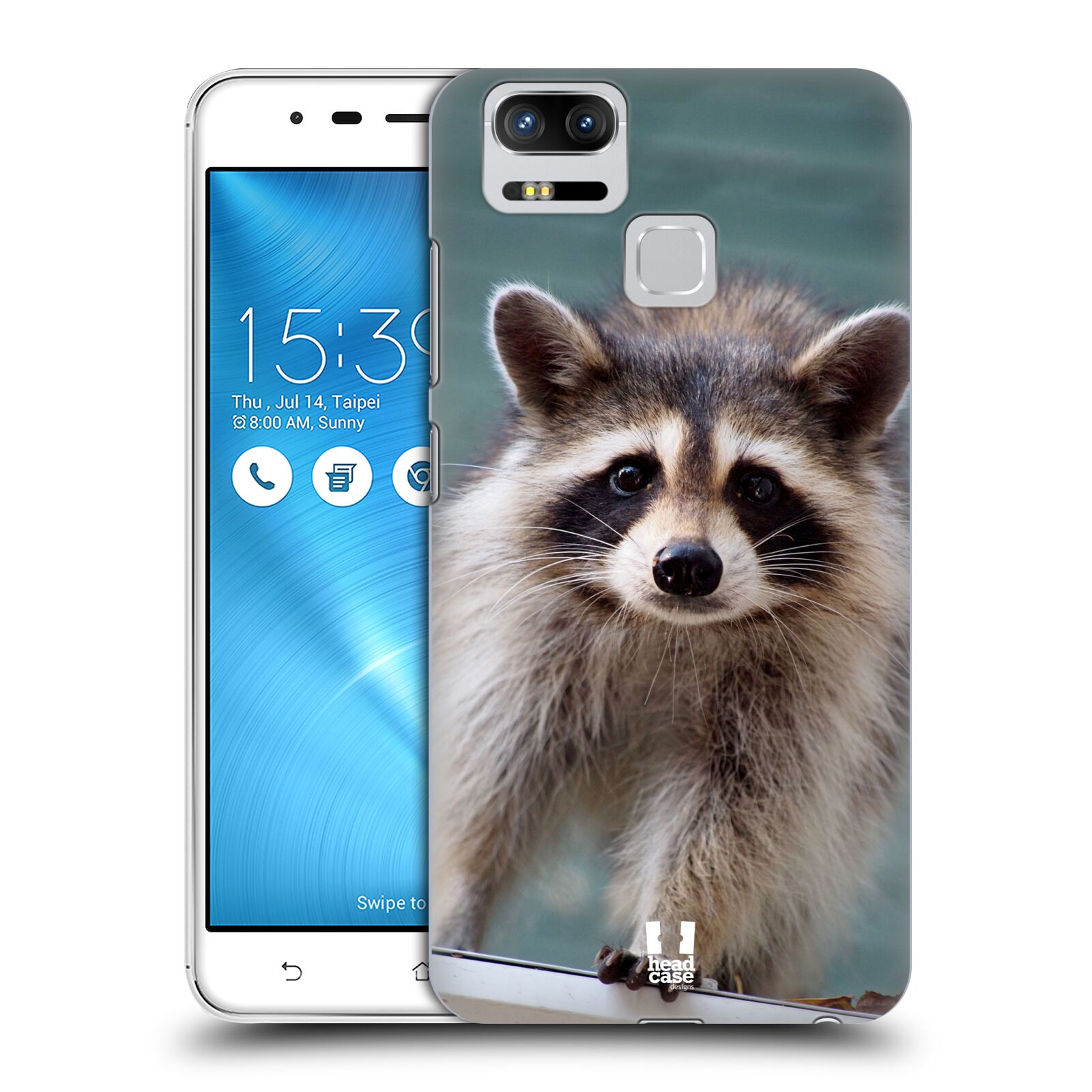 HEAD CASE plastový obal na mobil Asus Zenfone 3 Zoom ZE553KL vzor slavná zvířata foto malý mýval
