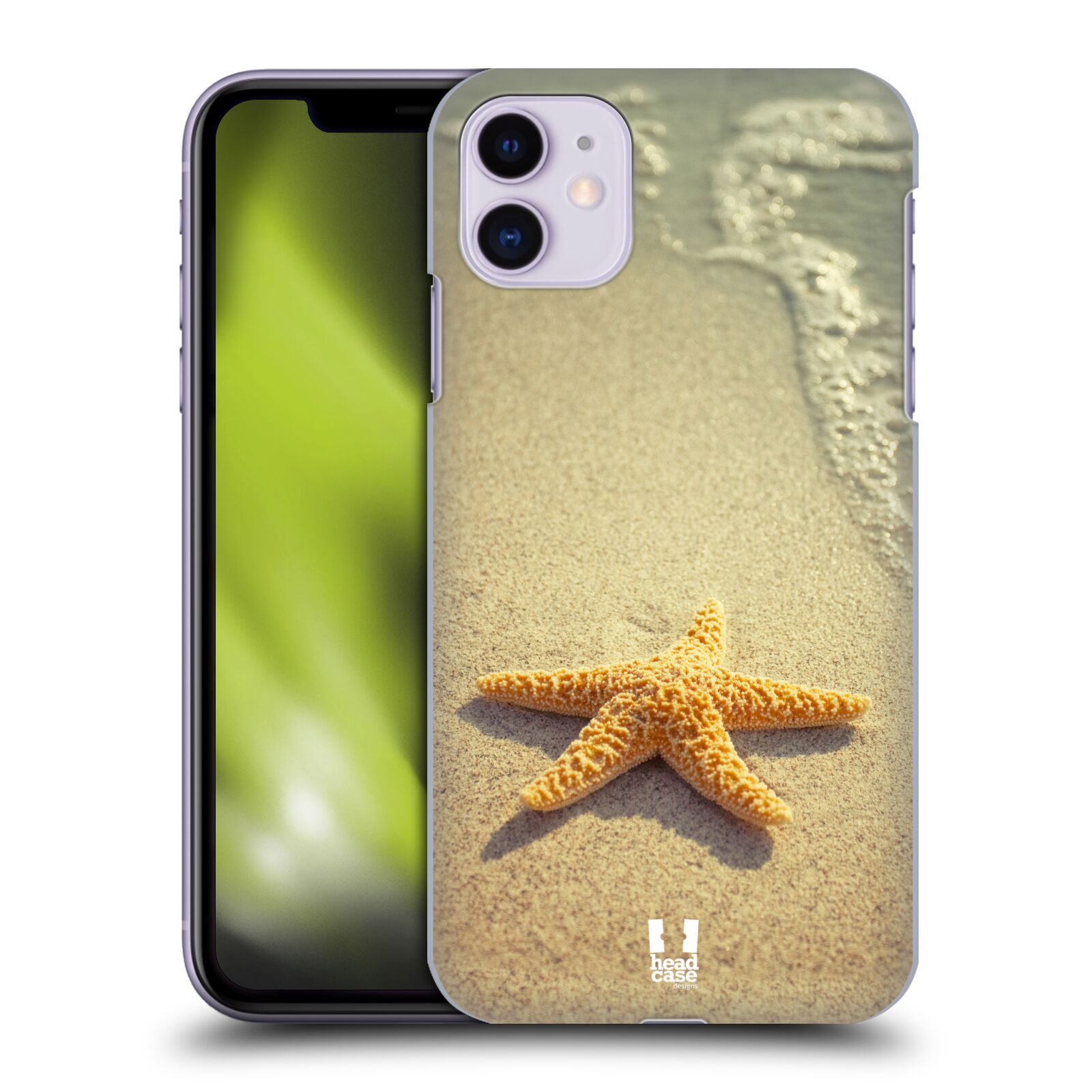 Pouzdro na mobil Apple Iphone 11 - HEAD CASE - vzor slavná zvířata foto hvězda na břehu