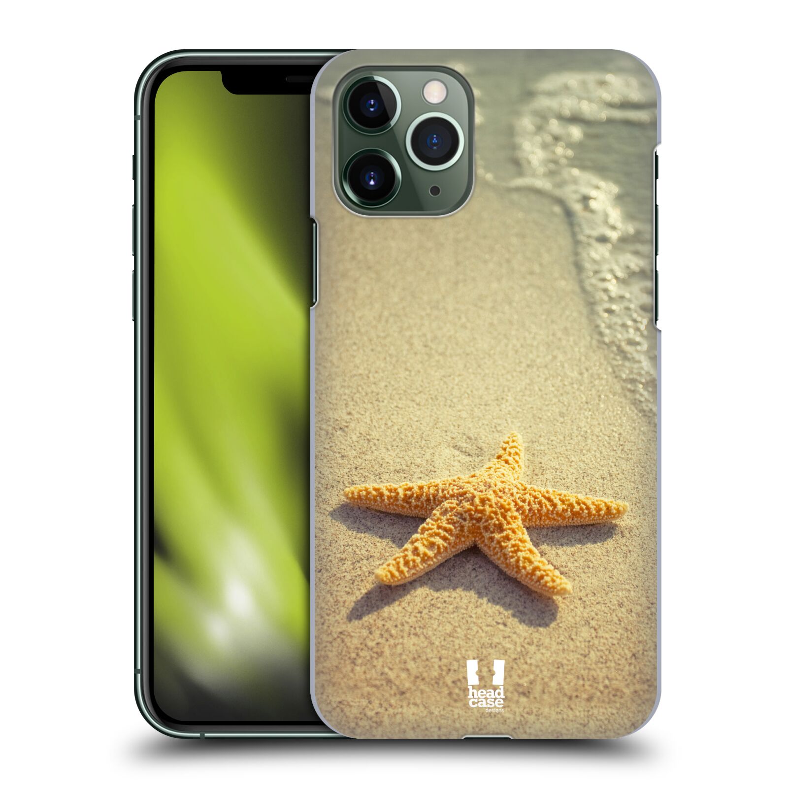 Pouzdro na mobil Apple Iphone 11 PRO - HEAD CASE - vzor slavná zvířata foto hvězda na břehu