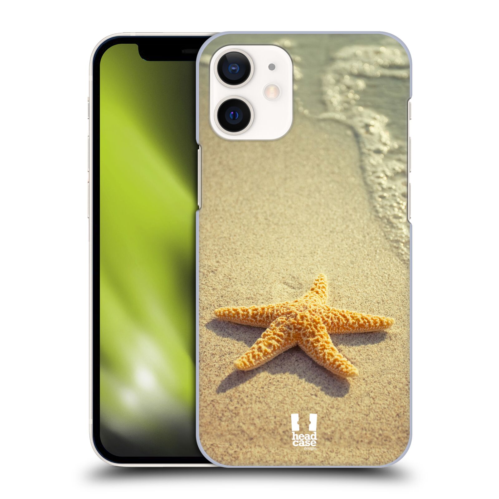 Plastový obal na mobil Apple Iphone 12 MINI vzor slavná zvířata foto hvězda na břehu