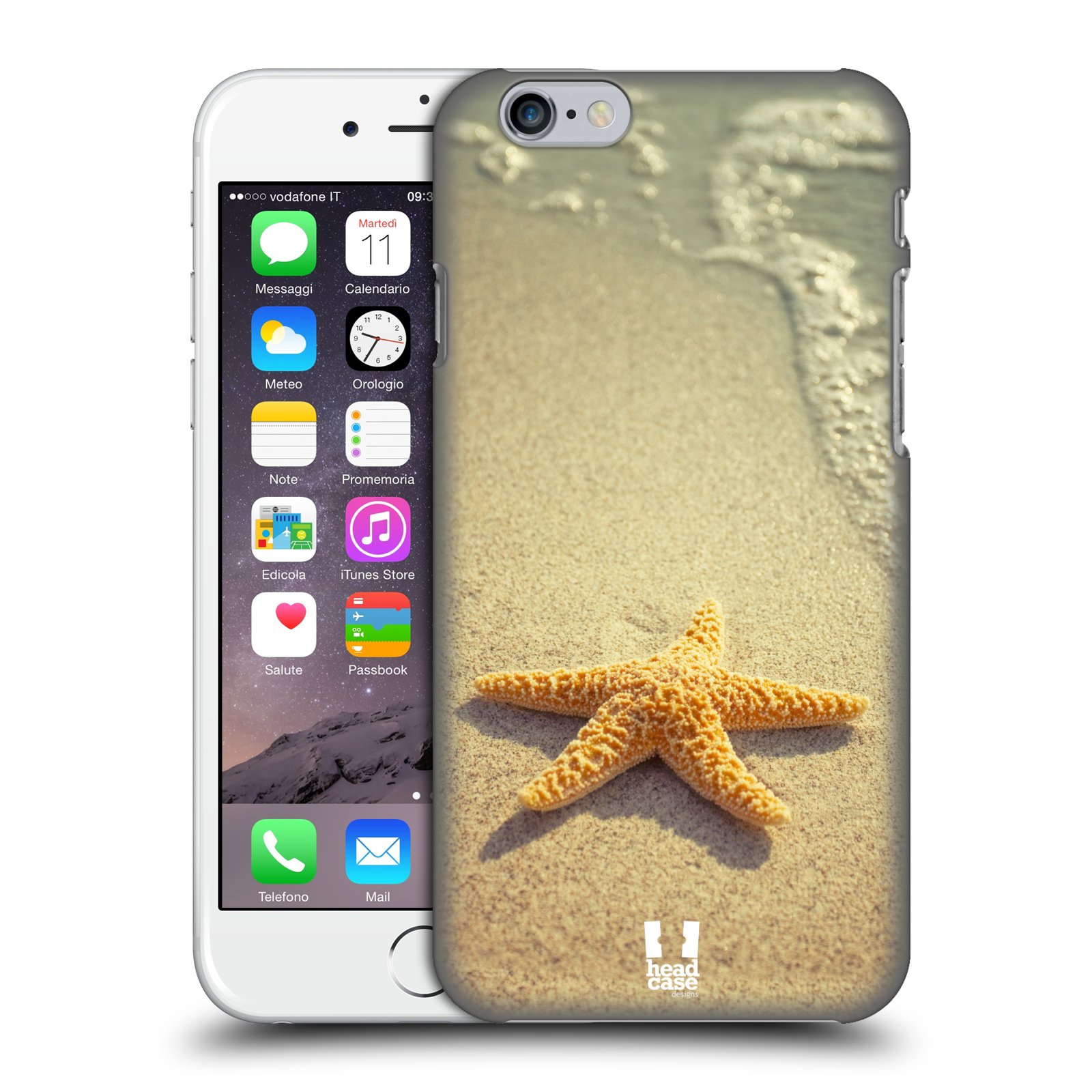 Plastové pouzdro pro mobil Apple Iphone 6/6S vzor slavná zvířata foto hvězda na břehu