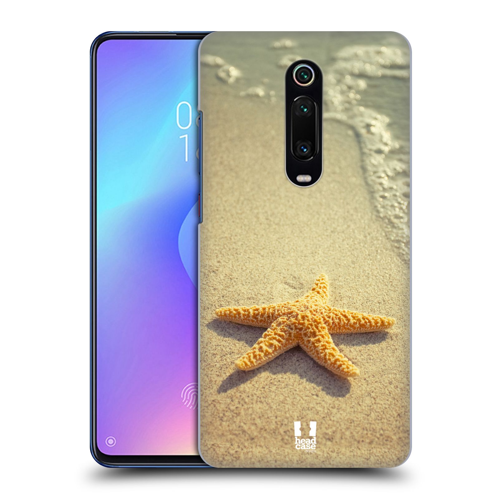 Pouzdro na mobil Xiaomi Mi 9T PRO - HEAD CASE - vzor slavná zvířata foto hvězda na břehu