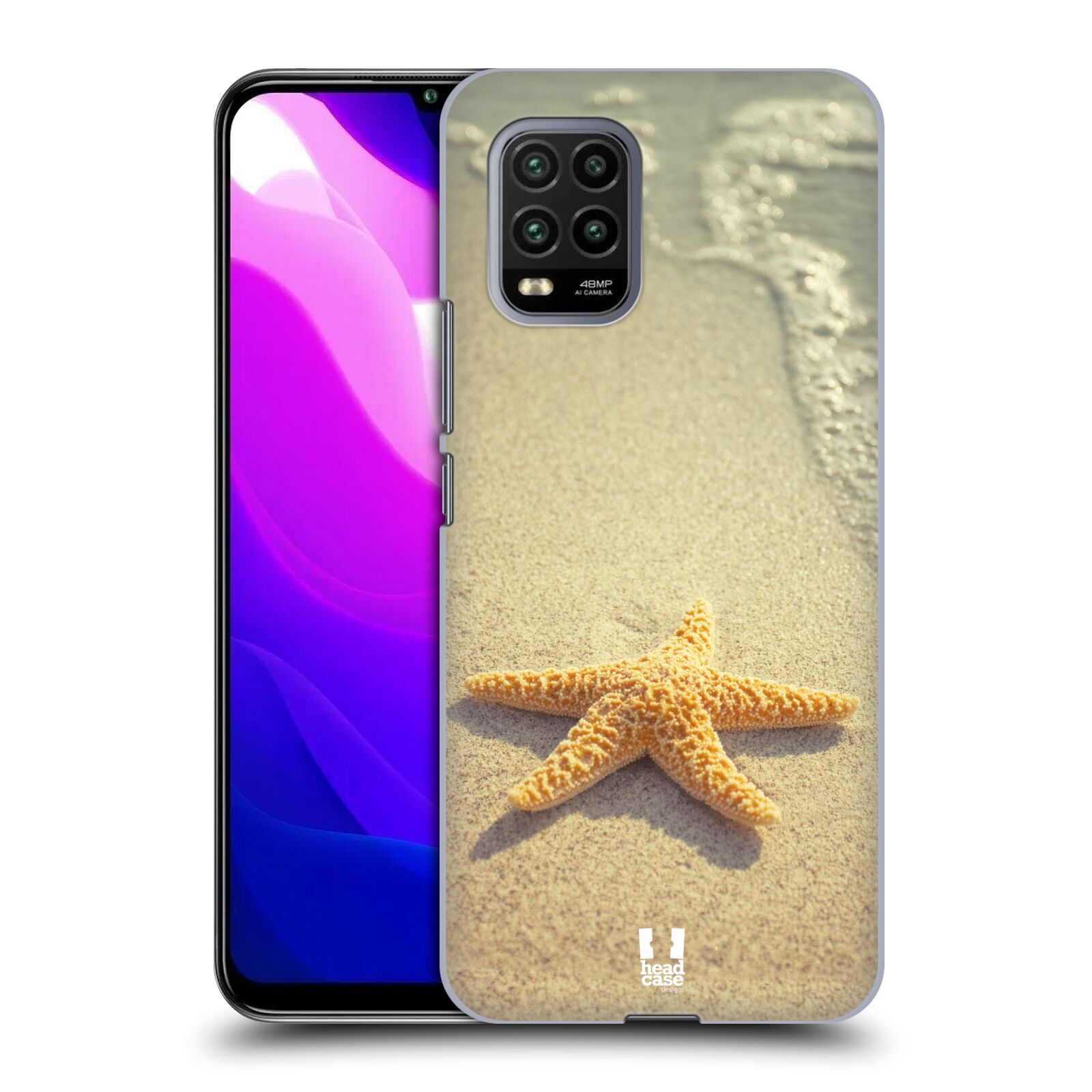 Zadní kryt, obal na mobil Xiaomi Mi 10 LITE vzor slavná zvířata foto hvězda na břehu