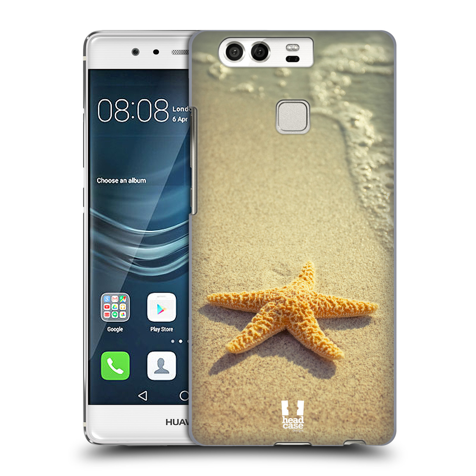 HEAD CASE plastový obal na mobil Huawei P9 / P9 DUAL SIM vzor slavná zvířata foto hvězda na břehu