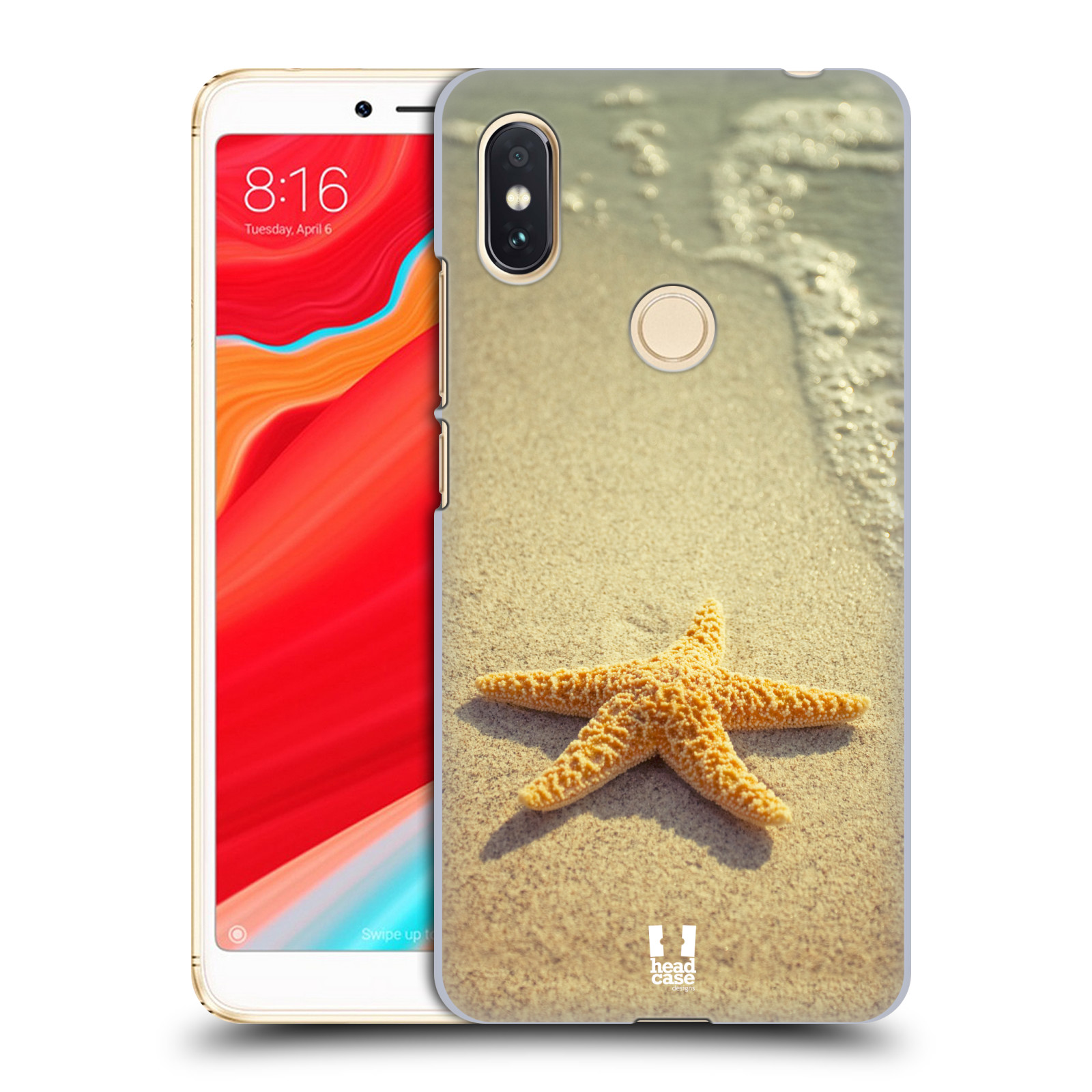 HEAD CASE plastový obal na mobil Xiaomi Redmi S2 vzor slavná zvířata foto hvězda na břehu