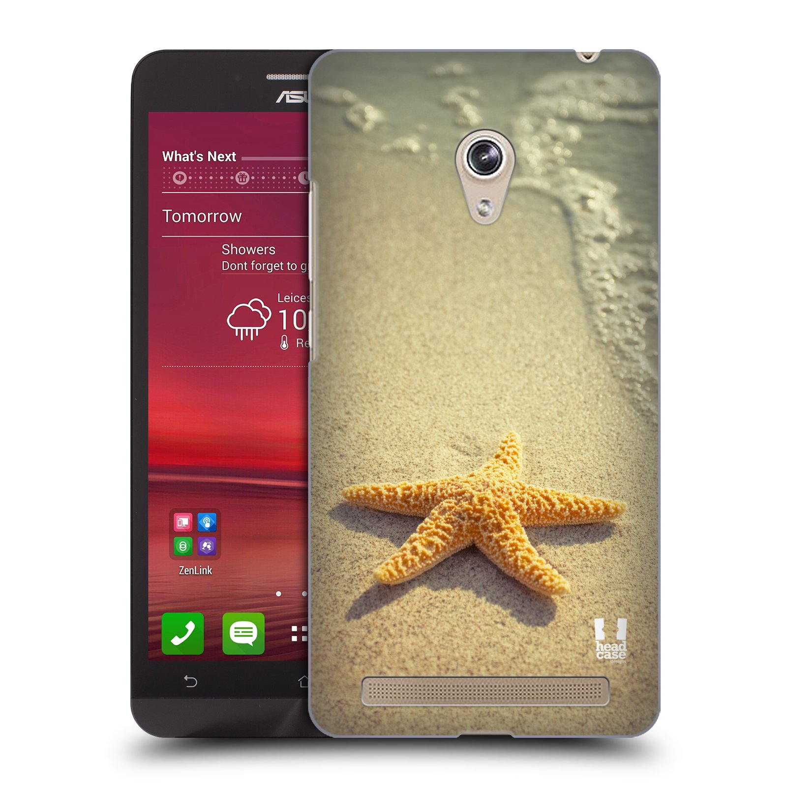 HEAD CASE plastový obal na mobil Asus Zenfone 6 vzor slavná zvířata foto hvězda na břehu
