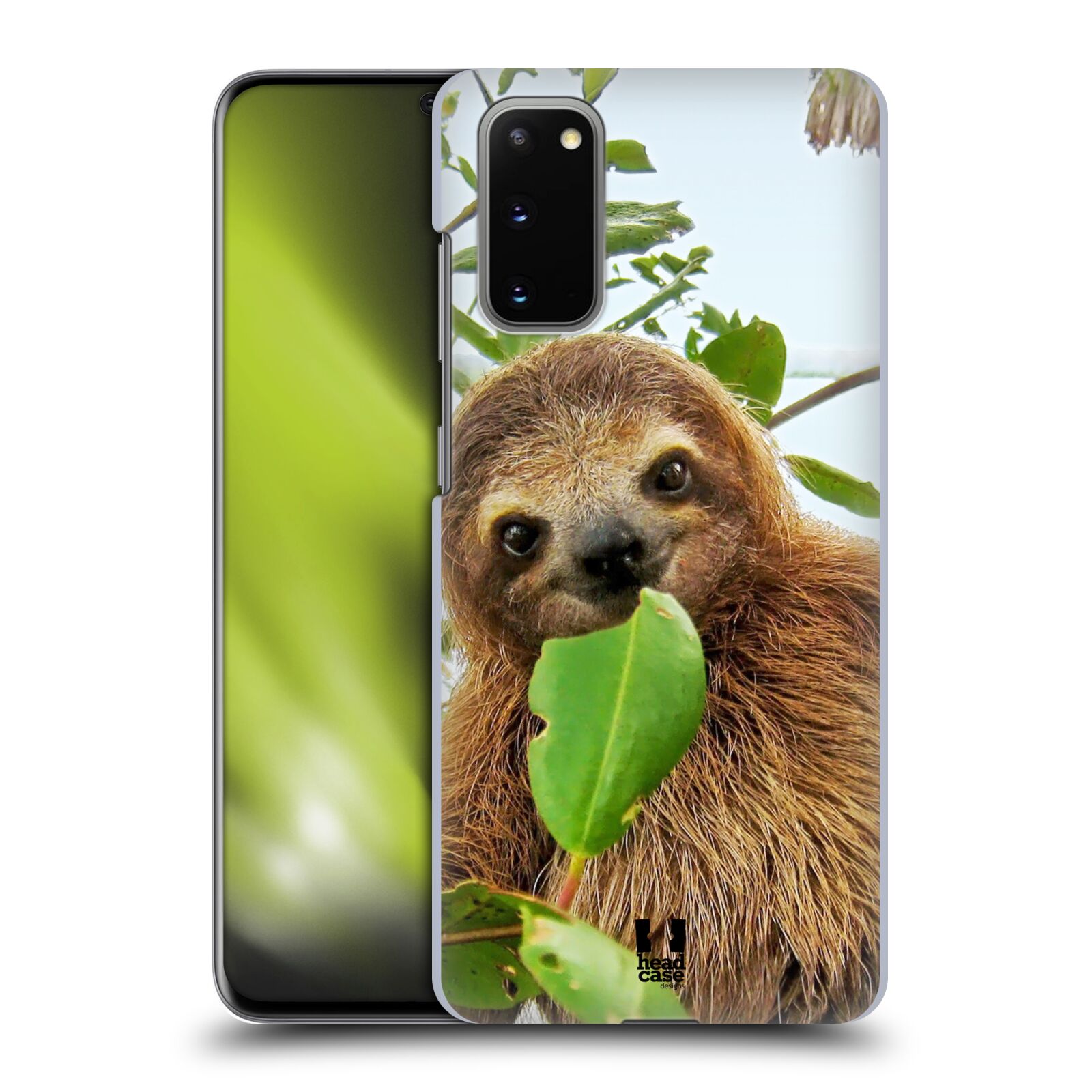 Pouzdro na mobil Samsung Galaxy S20 - HEAD CASE - vzor slavná zvířata foto lenochod