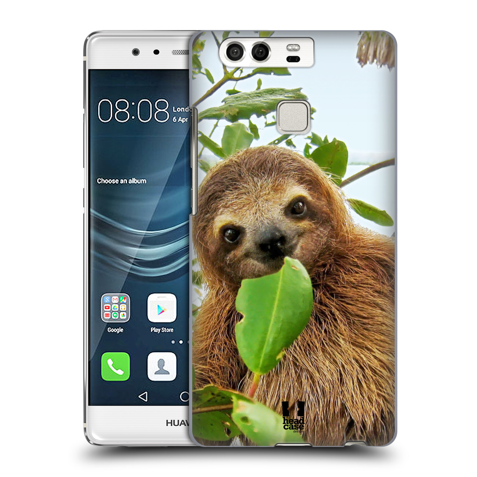 HEAD CASE plastový obal na mobil Huawei P9 / P9 DUAL SIM vzor slavná zvířata foto lenochod