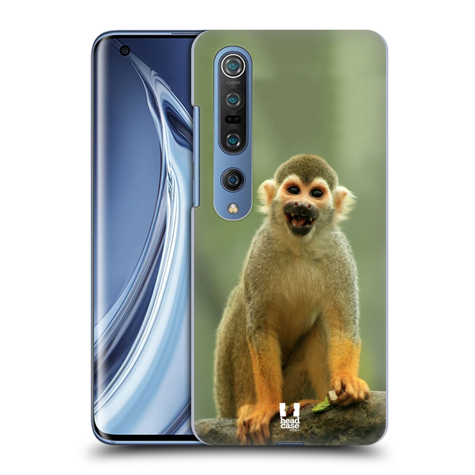 HEAD CASE plastový obal na mobil Xiaomi Mi 10 vzor slavná zvířata foto opice