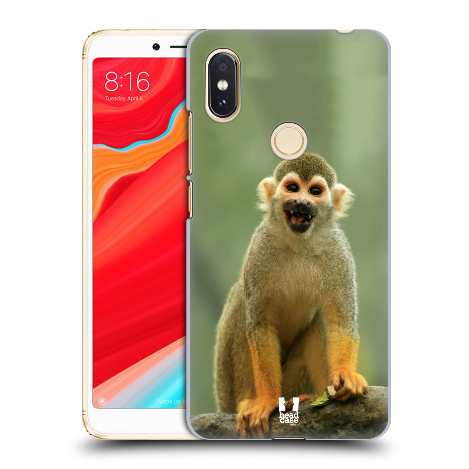 HEAD CASE plastový obal na mobil Xiaomi Redmi S2 vzor slavná zvířata foto opice