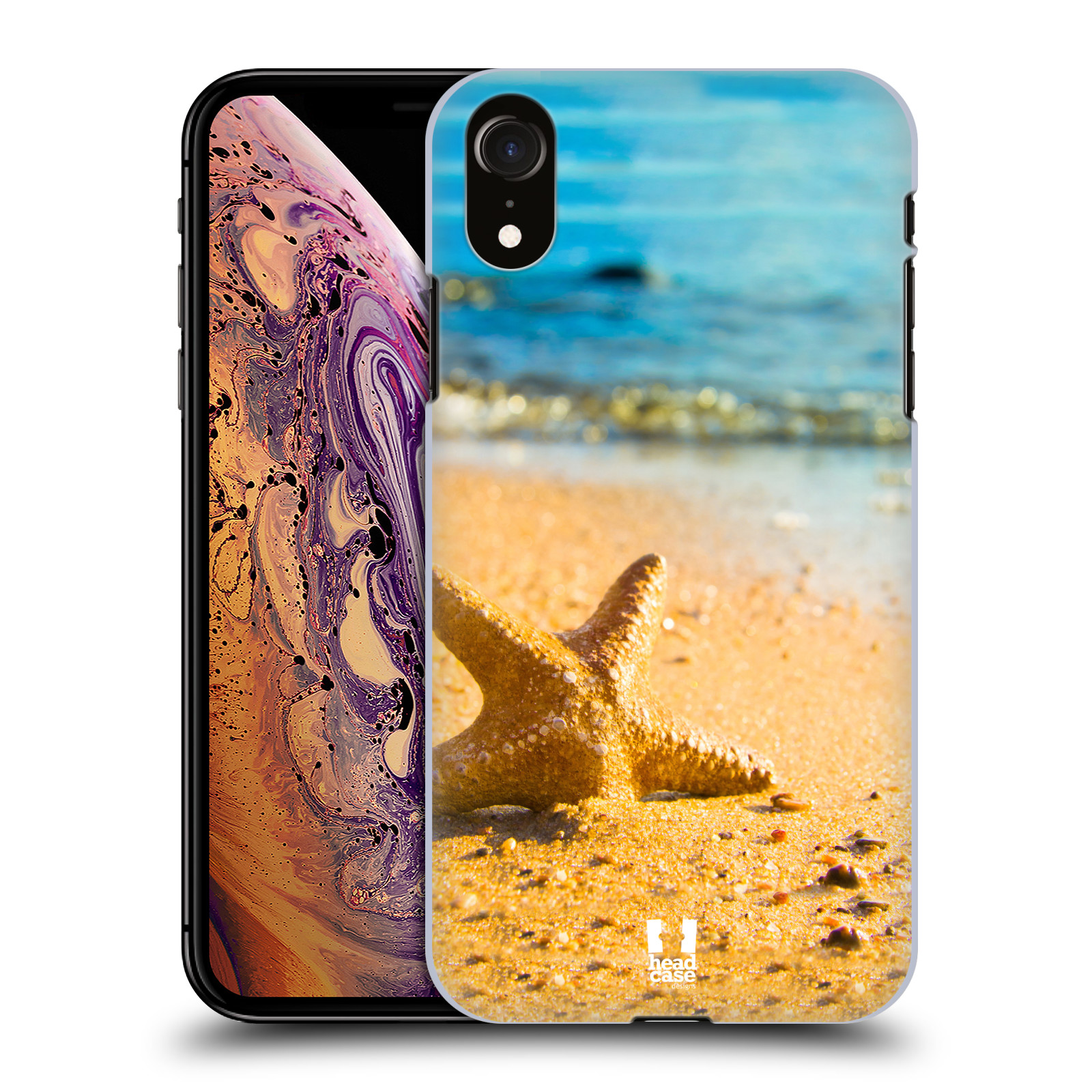 HEAD CASE plastový obal na mobil Apple Iphone XR vzor slavná zvířata foto hvězdice v písku