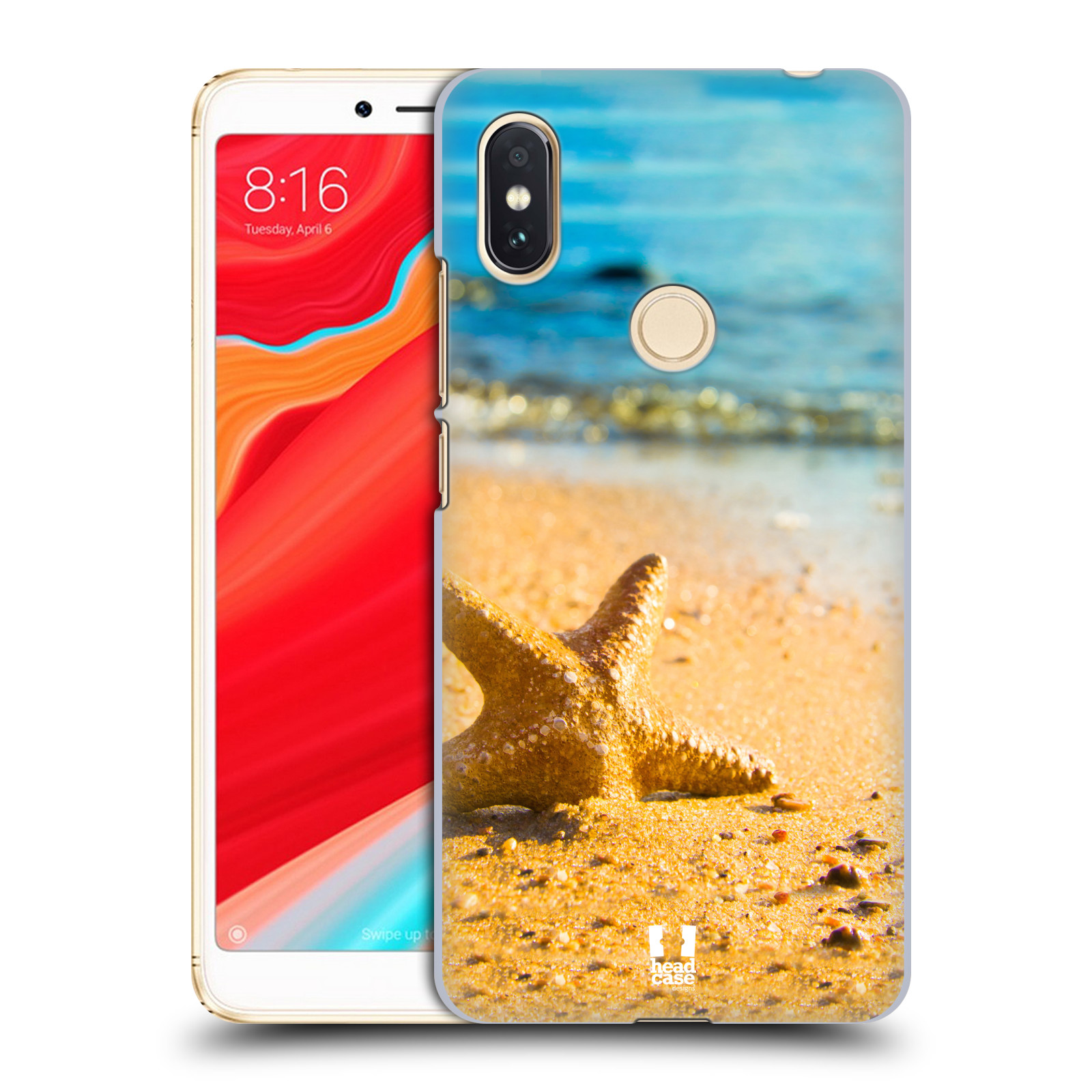 HEAD CASE plastový obal na mobil Xiaomi Redmi S2 vzor slavná zvířata foto hvězdice v písku