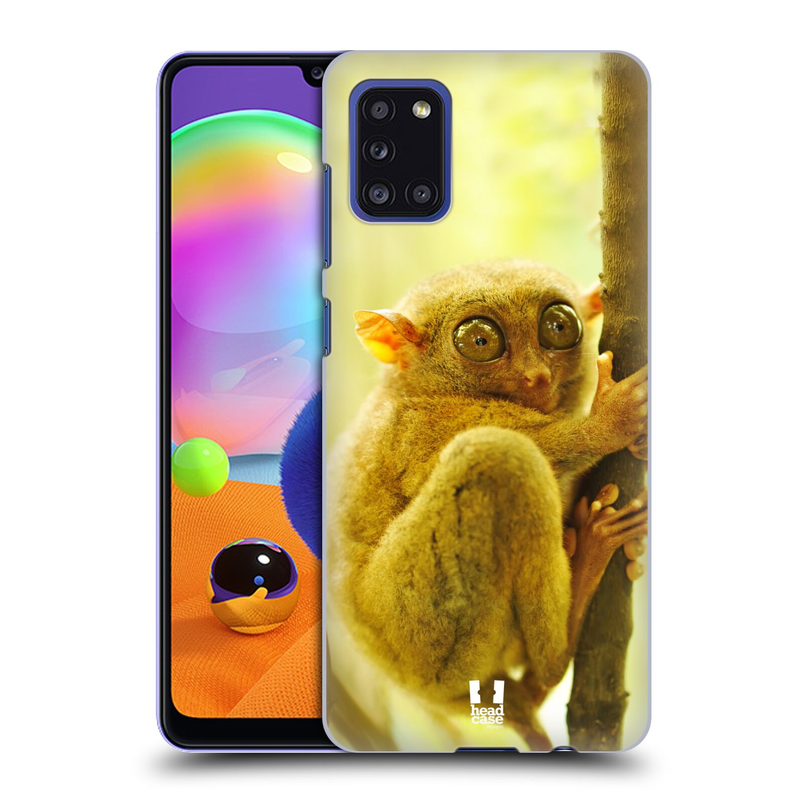Zadní kryt na mobil Samsung Galaxy A31 vzor slavná zvířata foto Nártoun