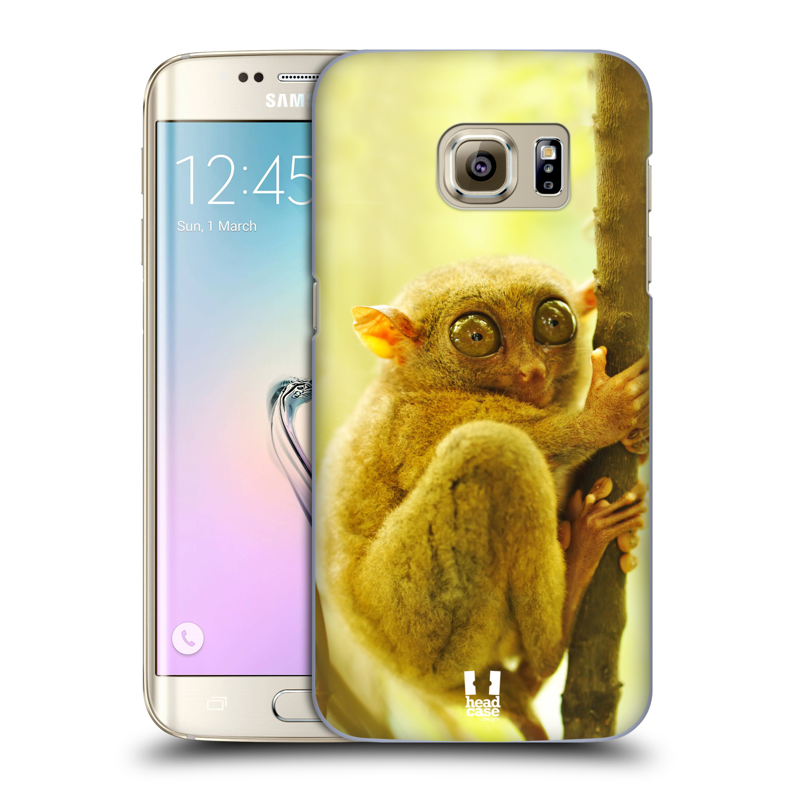 HEAD CASE plastový obal na mobil SAMSUNG GALAXY S7 EDGE vzor slavná zvířata foto Nártoun