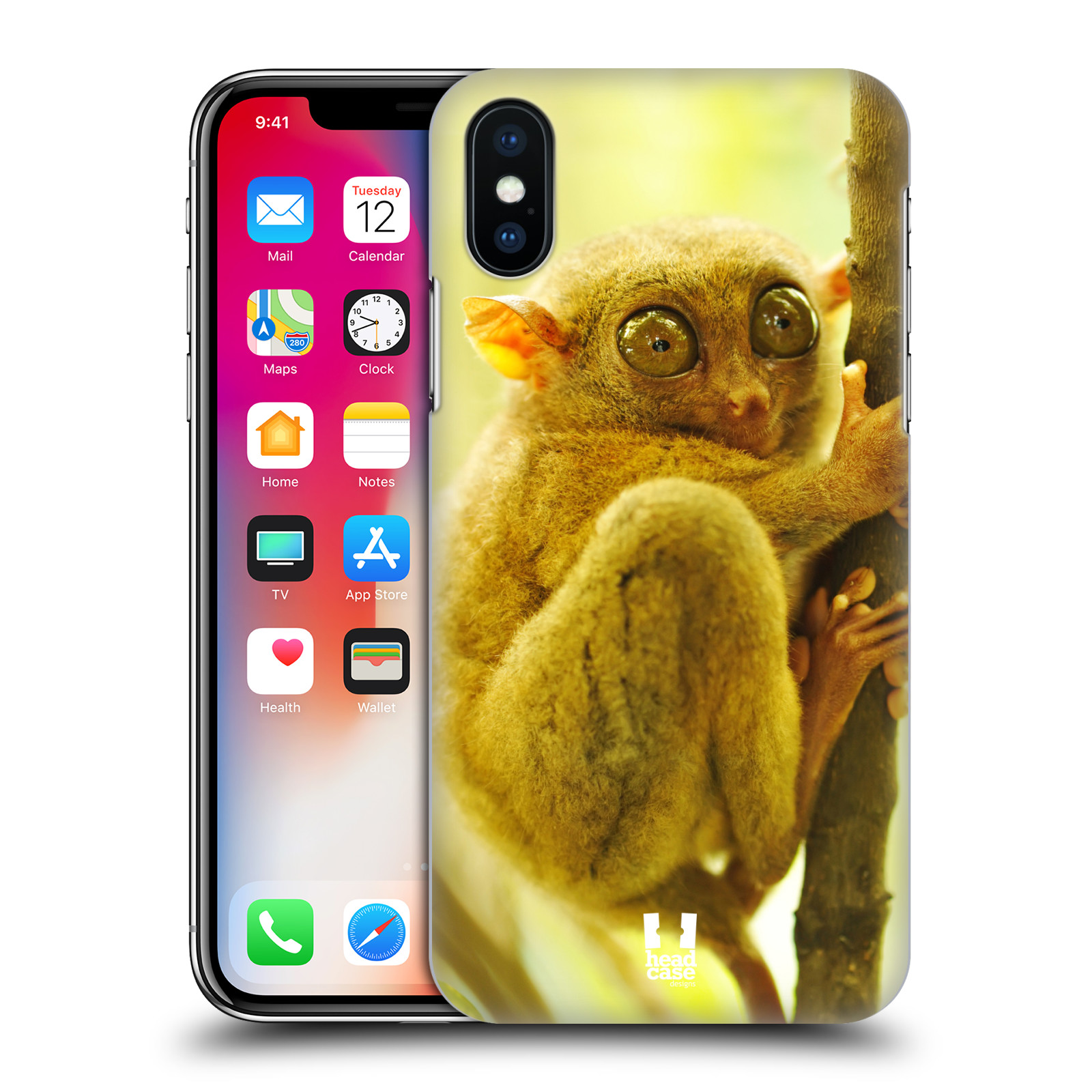 HEAD CASE plastový obal na mobil Apple Iphone X / XS vzor slavná zvířata foto Nártoun