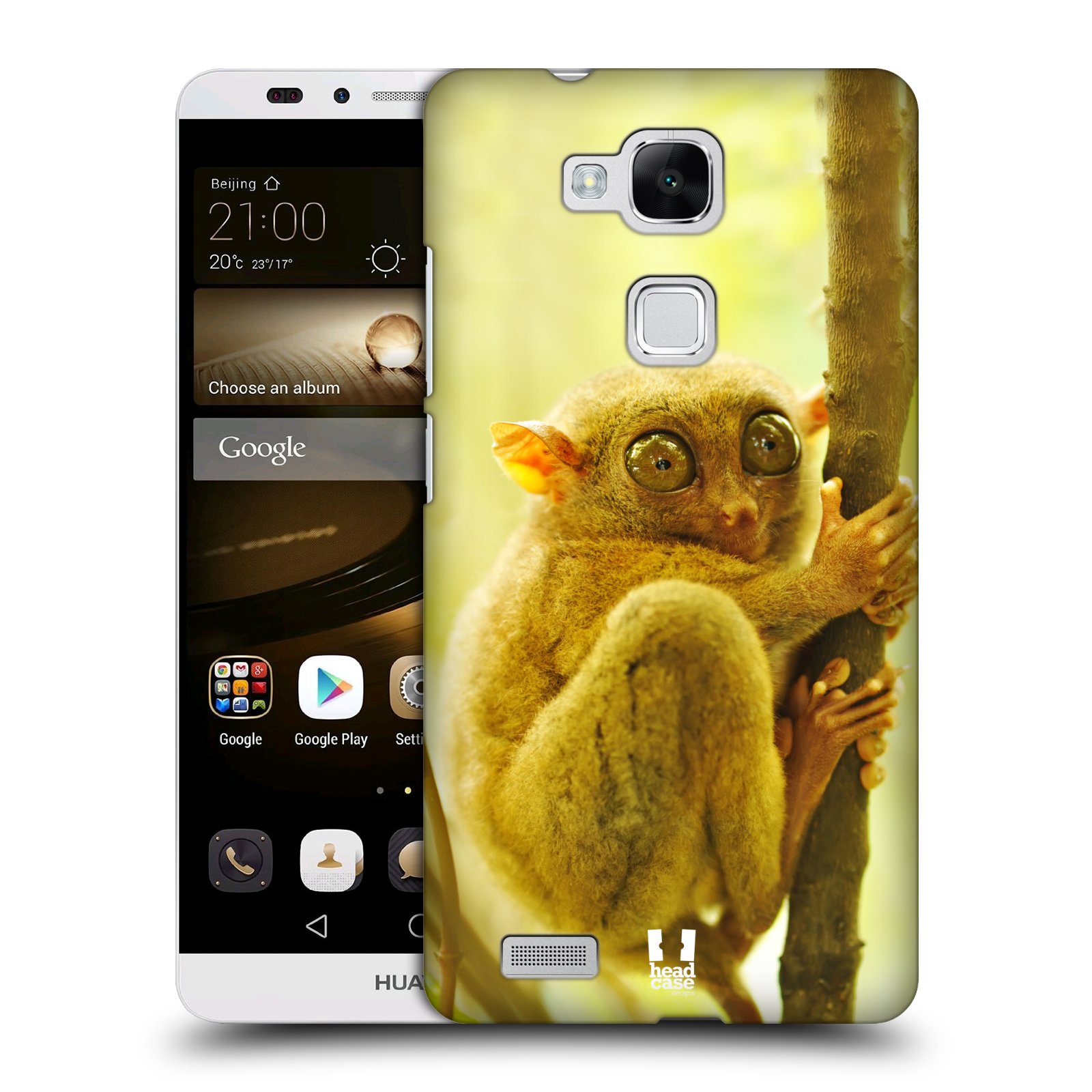 HEAD CASE plastový obal na mobil Huawei Mate 7 vzor slavná zvířata foto Nártoun