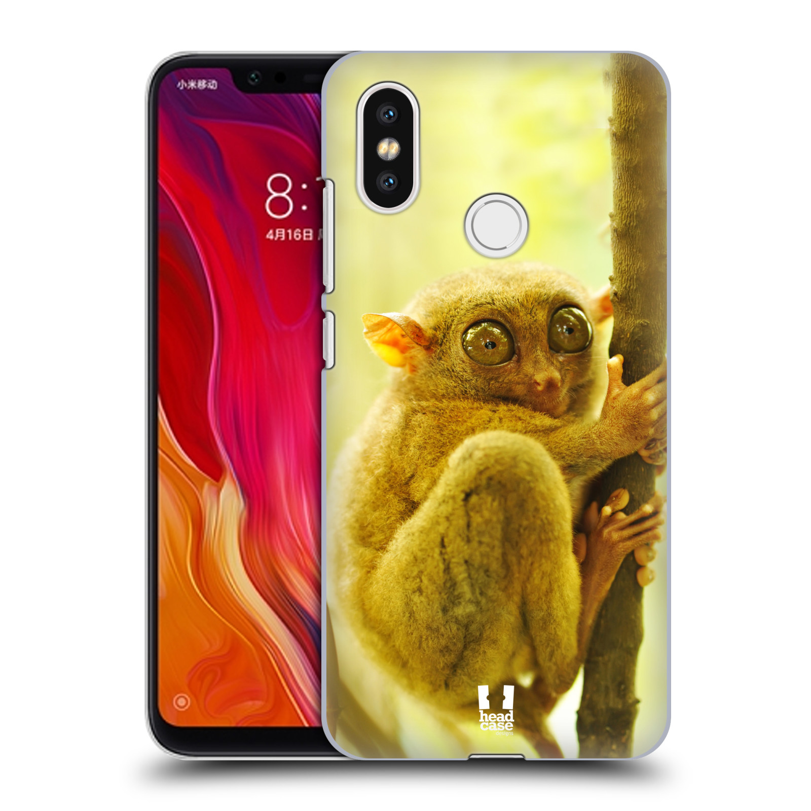 HEAD CASE plastový obal na mobil Xiaomi Mi 8 vzor slavná zvířata foto Nártoun