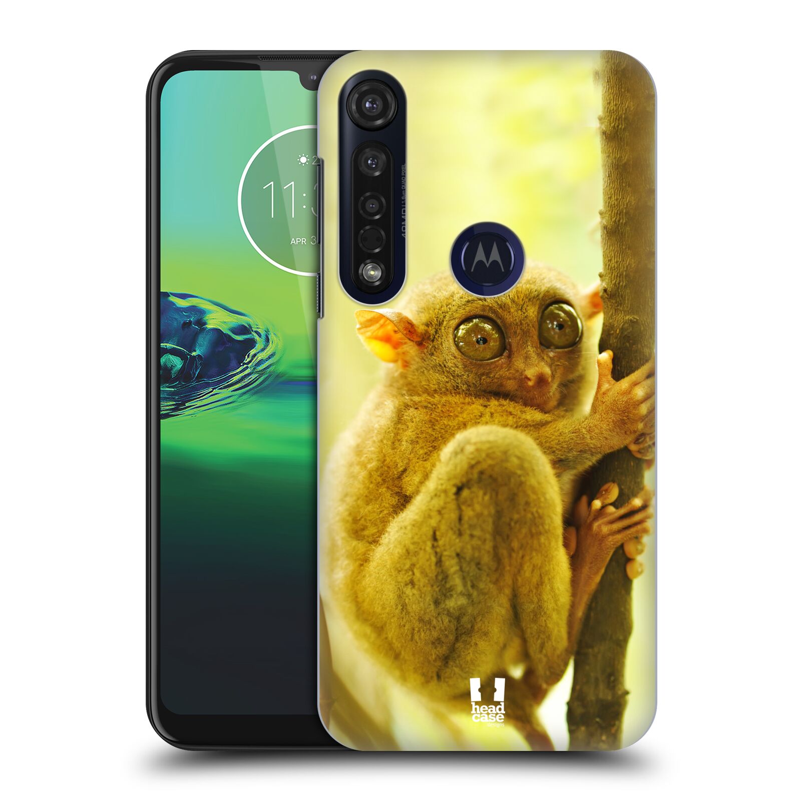 Pouzdro na mobil Motorola Moto G8 PLUS - HEAD CASE - vzor slavná zvířata foto Nártoun
