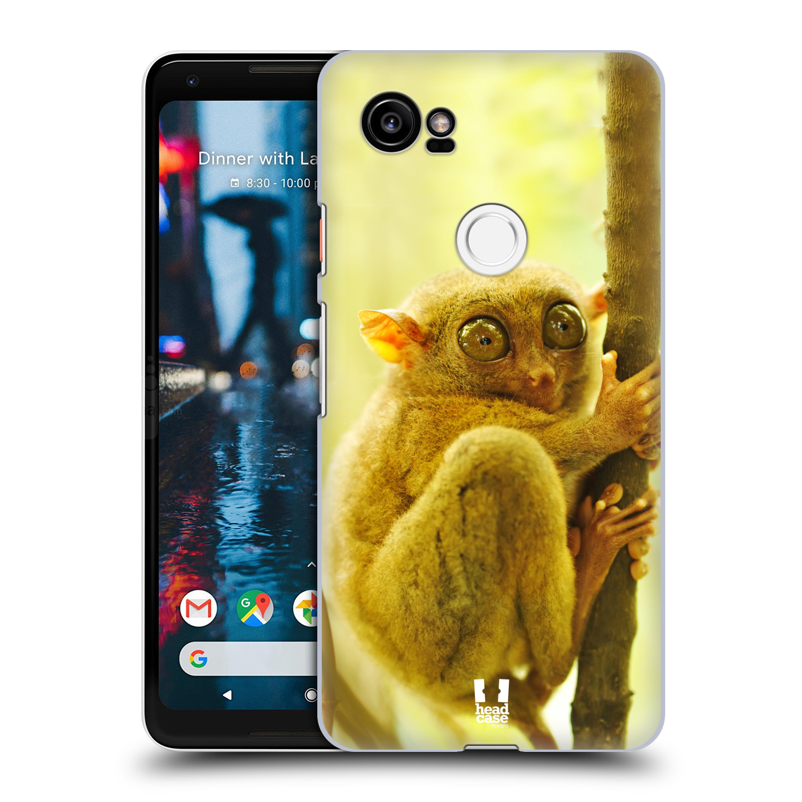 HEAD CASE plastový obal na mobil Google Pixel 2 XL vzor slavná zvířata foto Nártoun