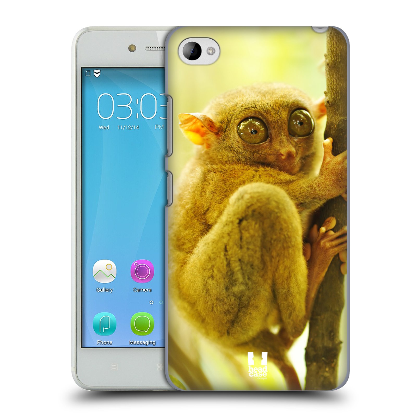 HEAD CASE pevný plastový obal na mobil LENOVO S90 vzor slavná zvířata foto Nártoun
