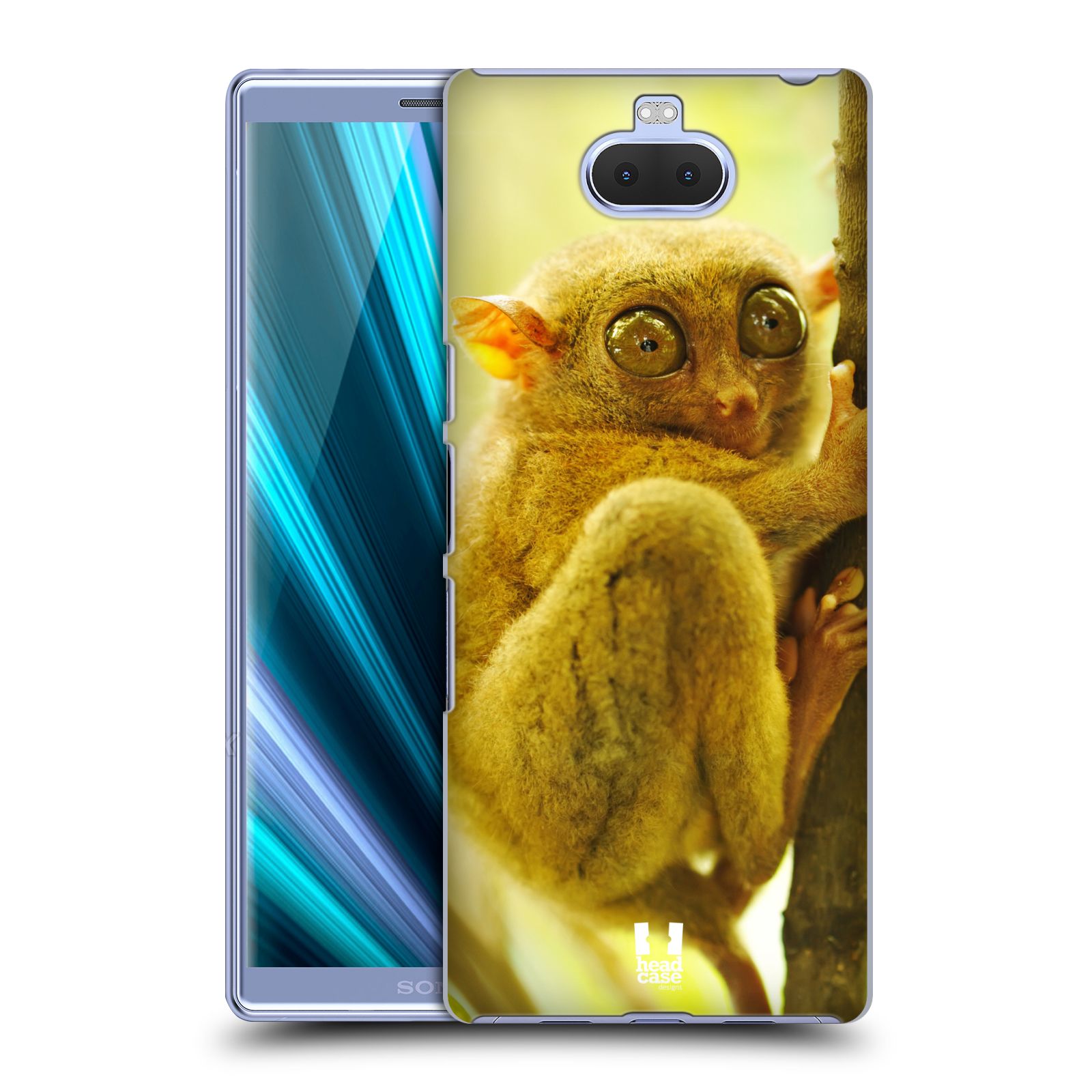 Pouzdro na mobil Sony Xperia 10 - Head Case - vzor slavná zvířata foto Nártoun