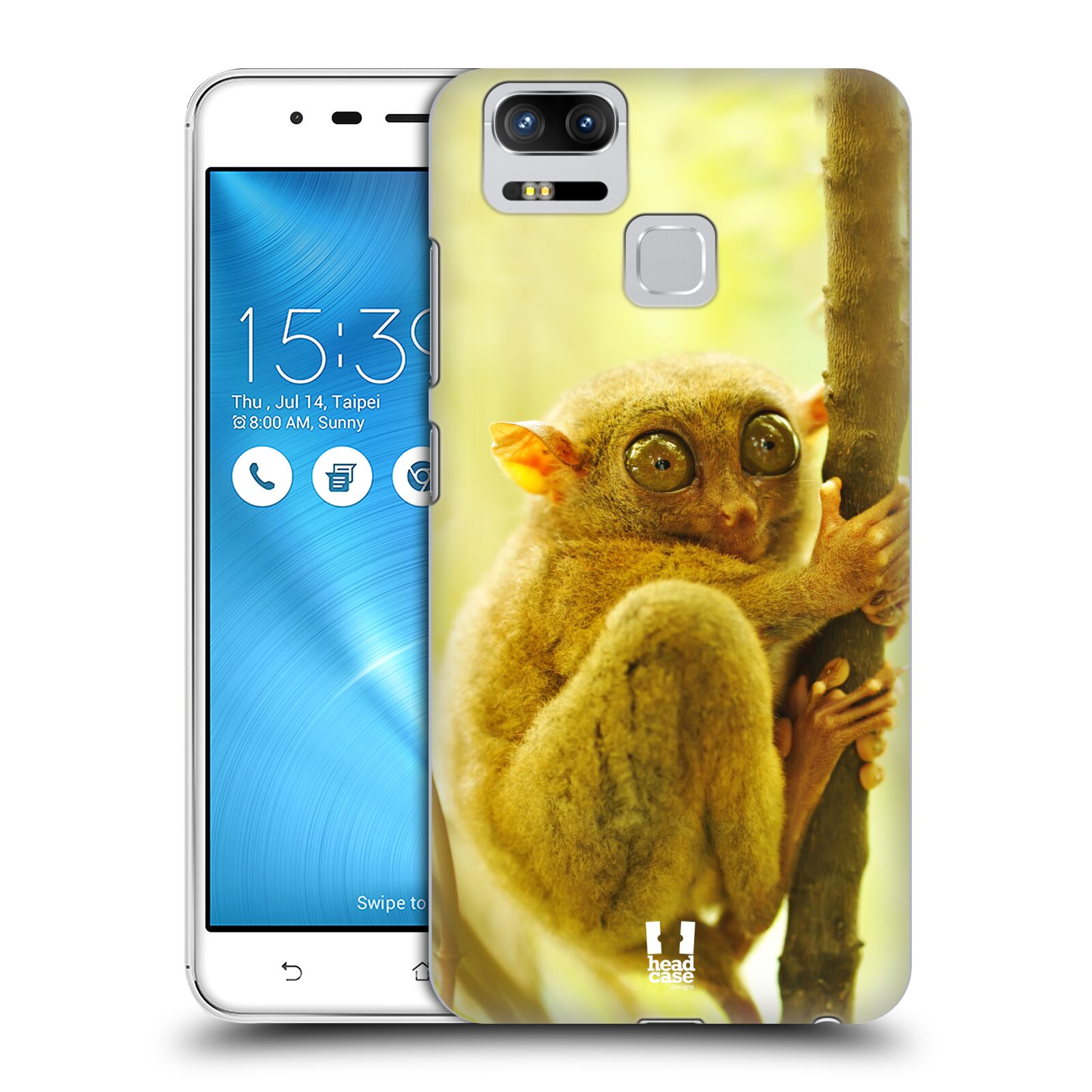 HEAD CASE plastový obal na mobil Asus Zenfone 3 Zoom ZE553KL vzor slavná zvířata foto Nártoun