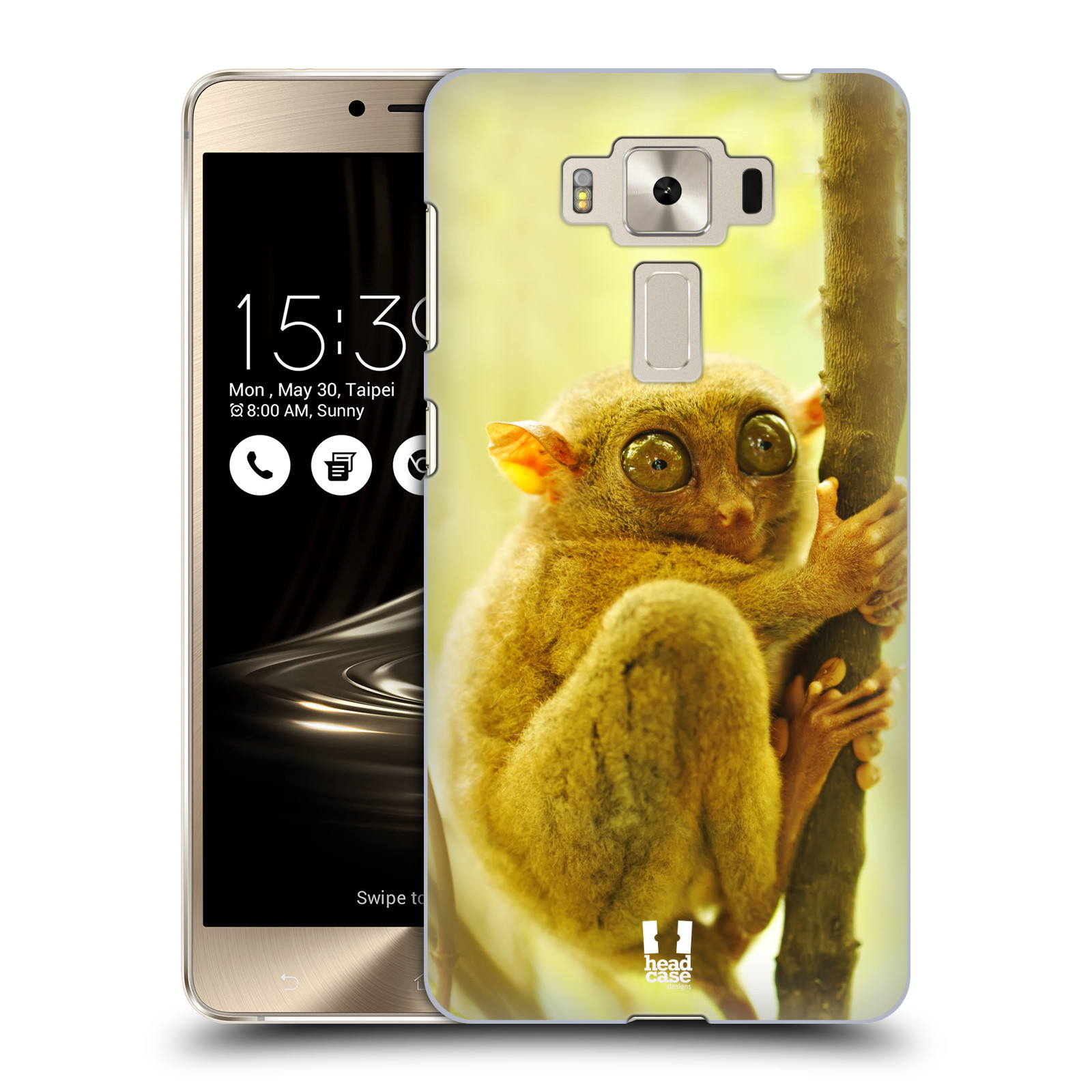 HEAD CASE plastový obal na mobil Asus Zenfone 3 DELUXE ZS550KL vzor slavná zvířata foto Nártoun