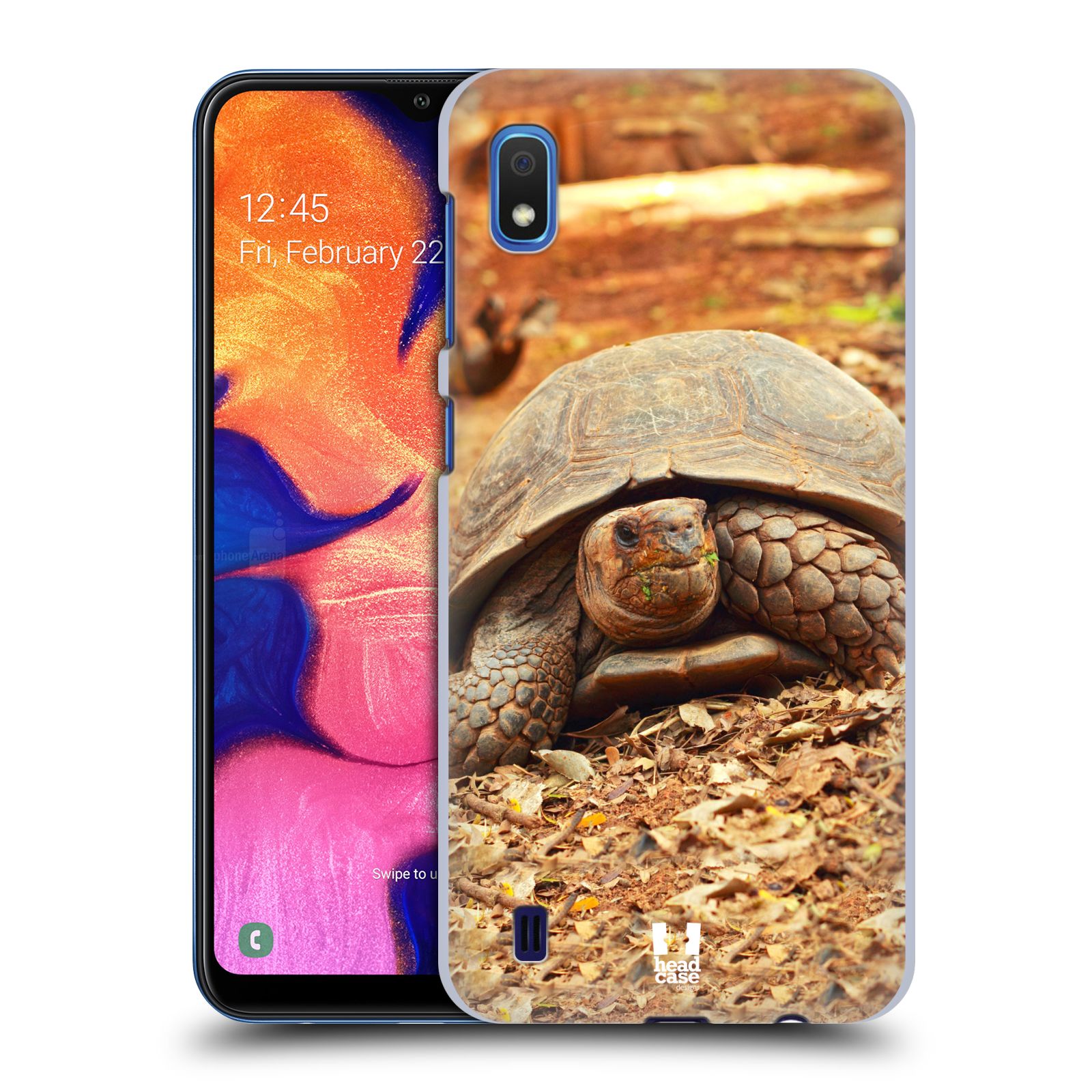 Pouzdro na mobil Samsung Galaxy A10 - HEAD CASE - vzor slavná zvířata foto želva