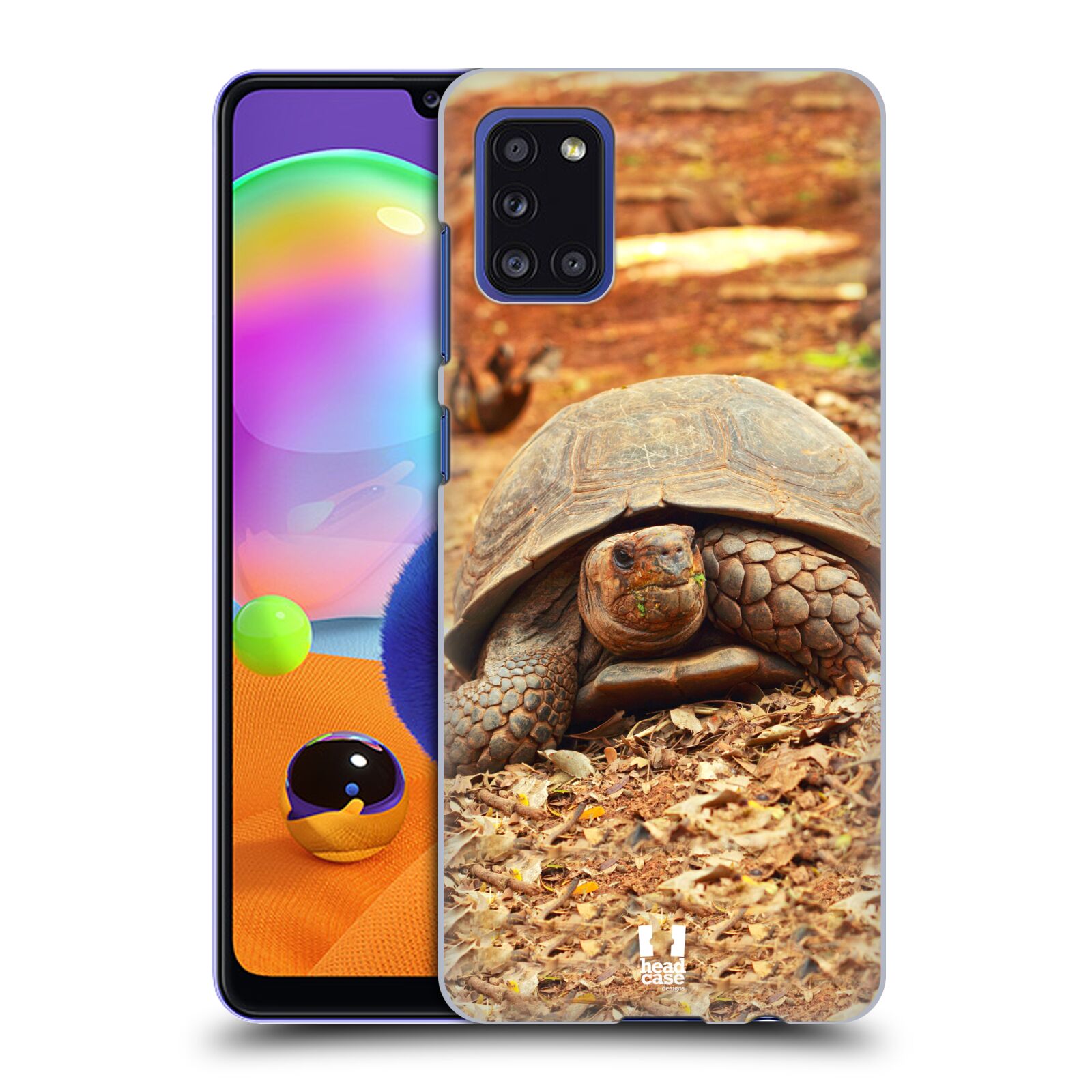 Zadní kryt na mobil Samsung Galaxy A31 vzor slavná zvířata foto želva