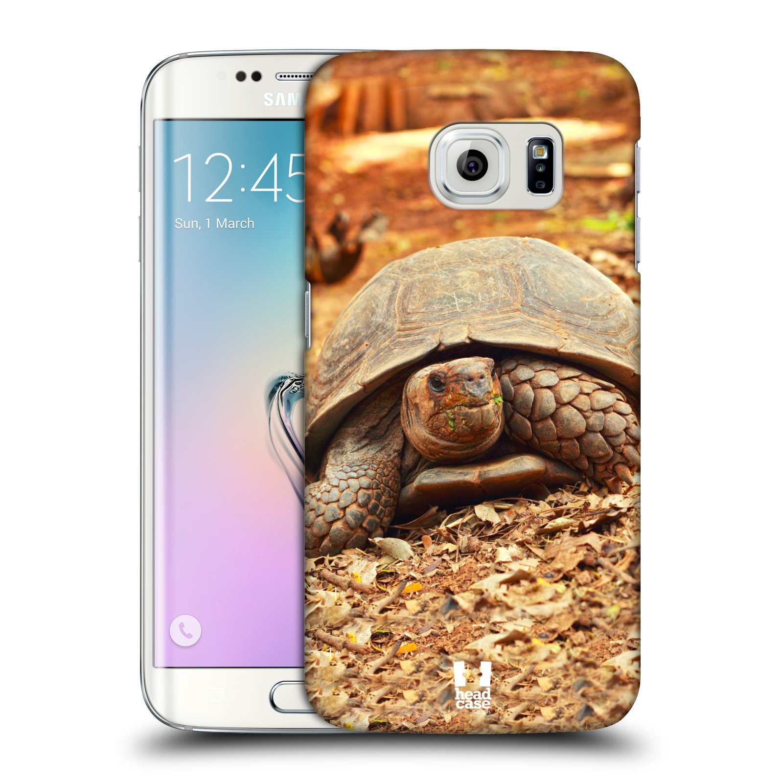 HEAD CASE plastový obal na mobil SAMSUNG Galaxy S6 EDGE (G9250, G925, G925F) vzor slavná zvířata foto želva