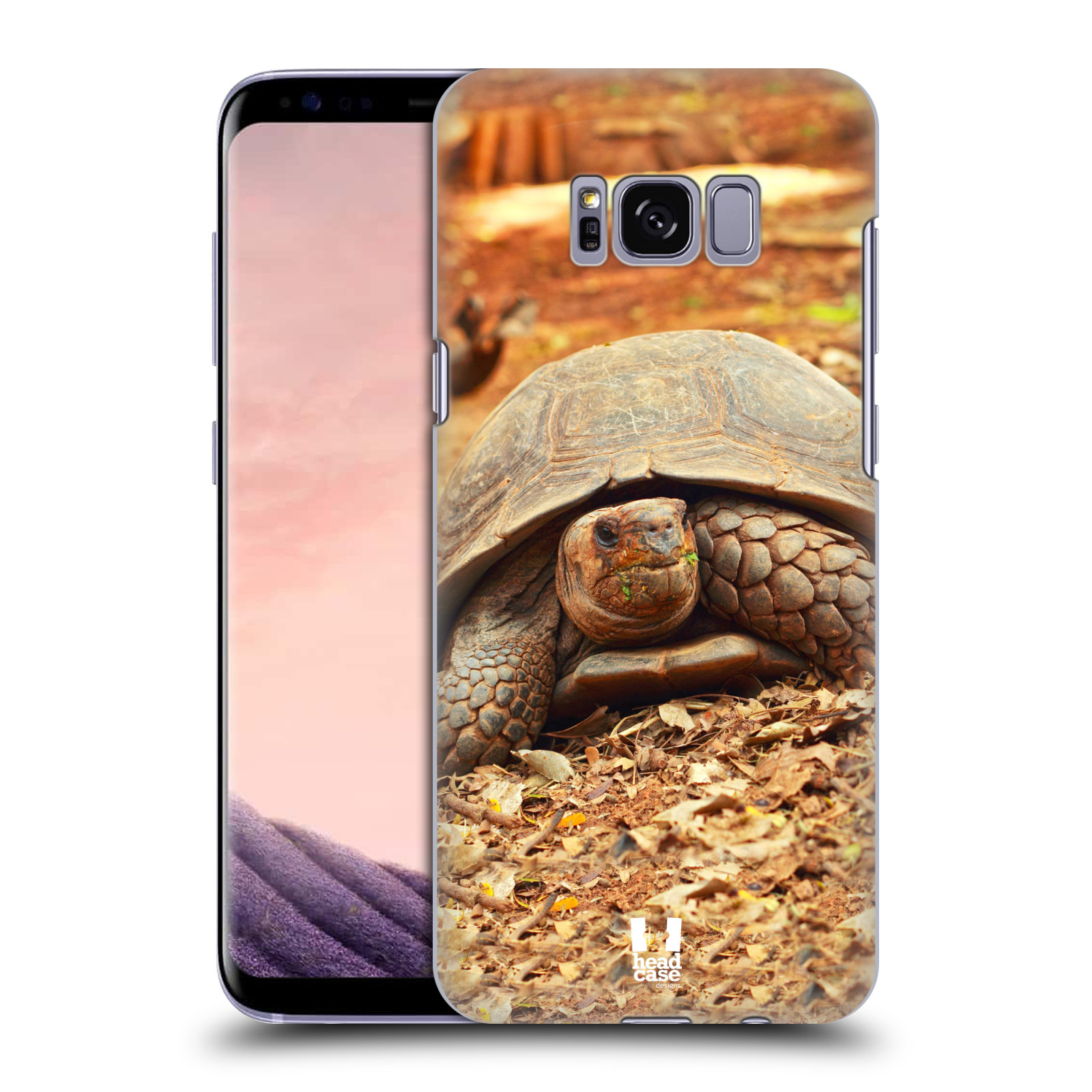 HEAD CASE plastový obal na mobil Samsung Galaxy S8 vzor slavná zvířata foto želva