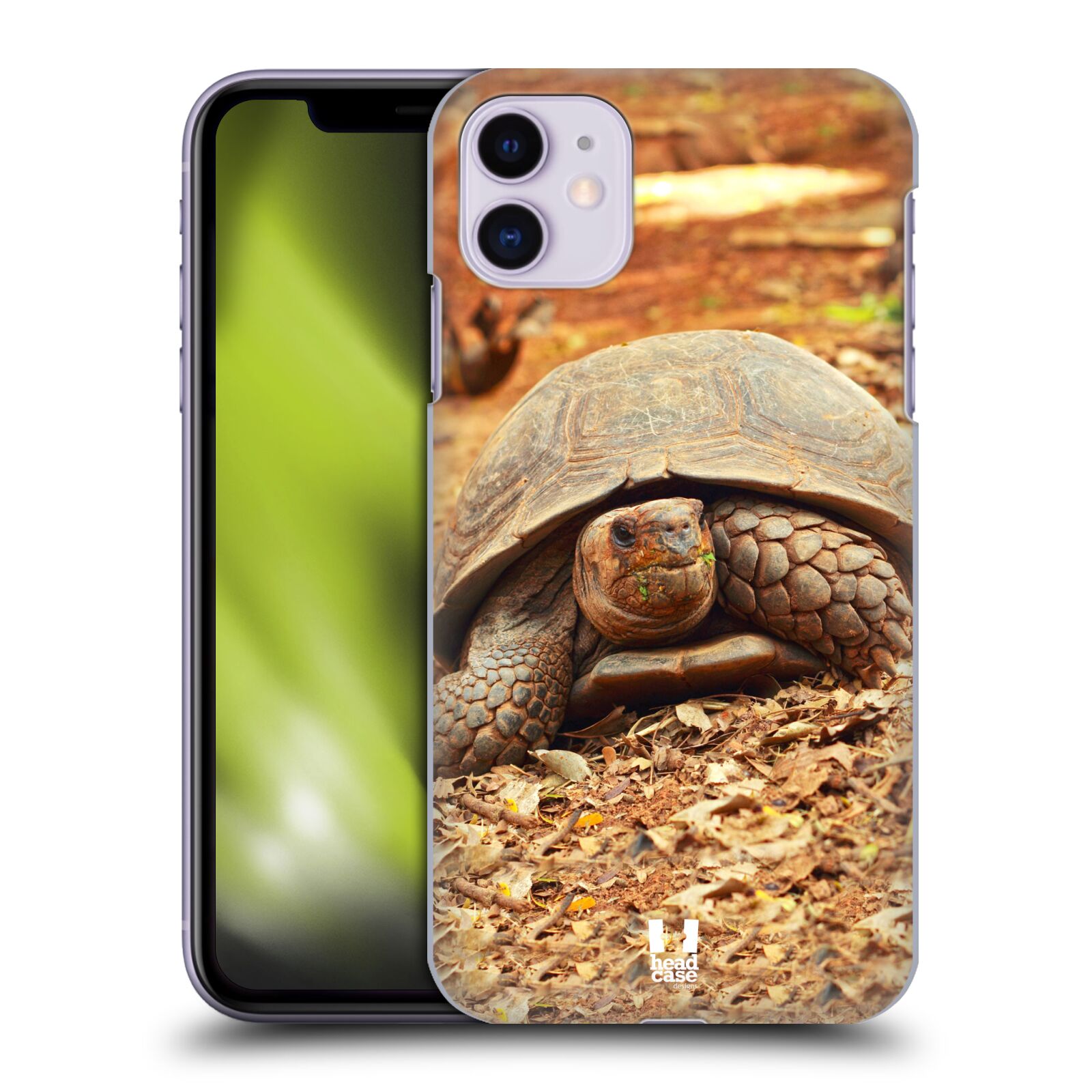 Pouzdro na mobil Apple Iphone 11 - HEAD CASE - vzor slavná zvířata foto želva