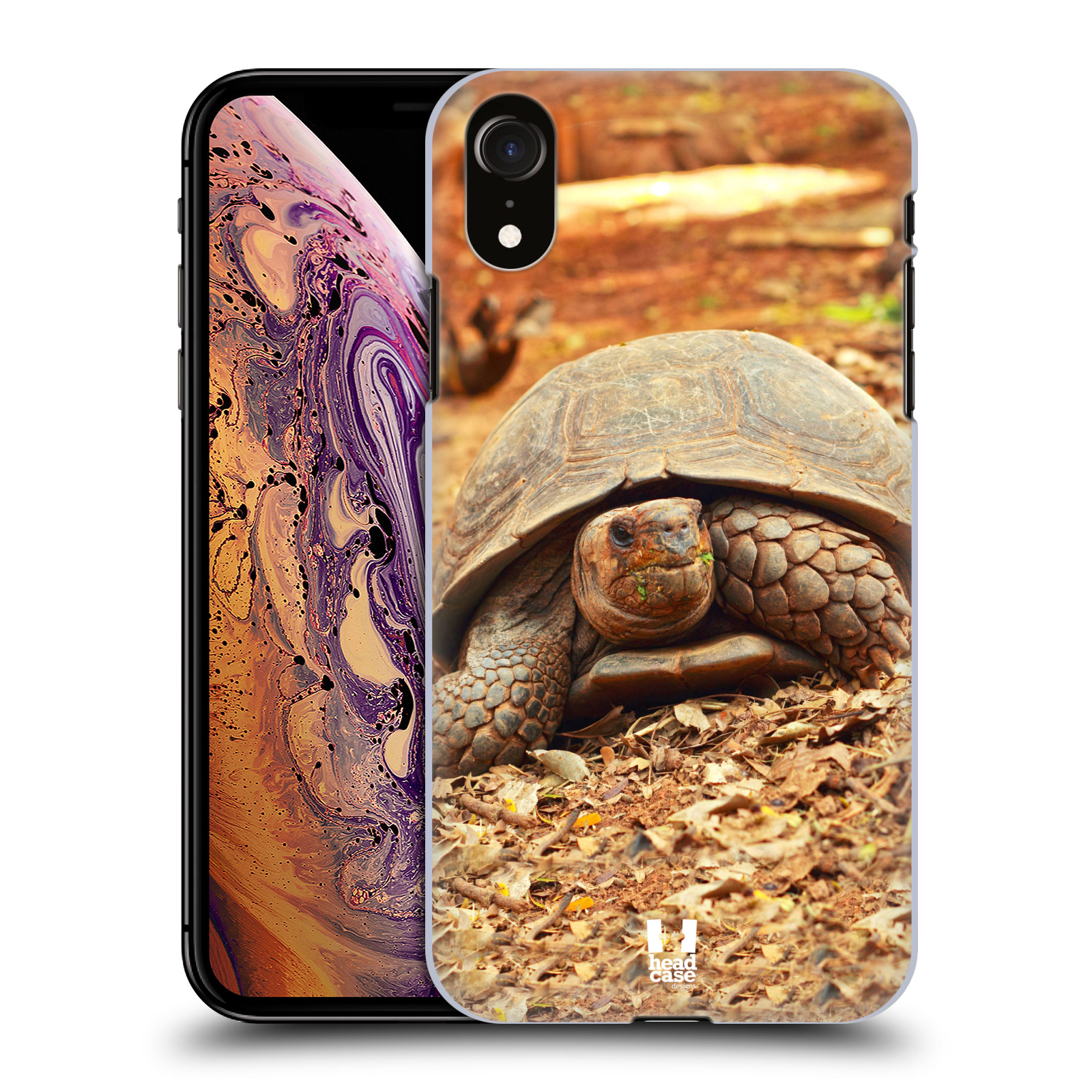 HEAD CASE plastový obal na mobil Apple Iphone XR vzor slavná zvířata foto želva