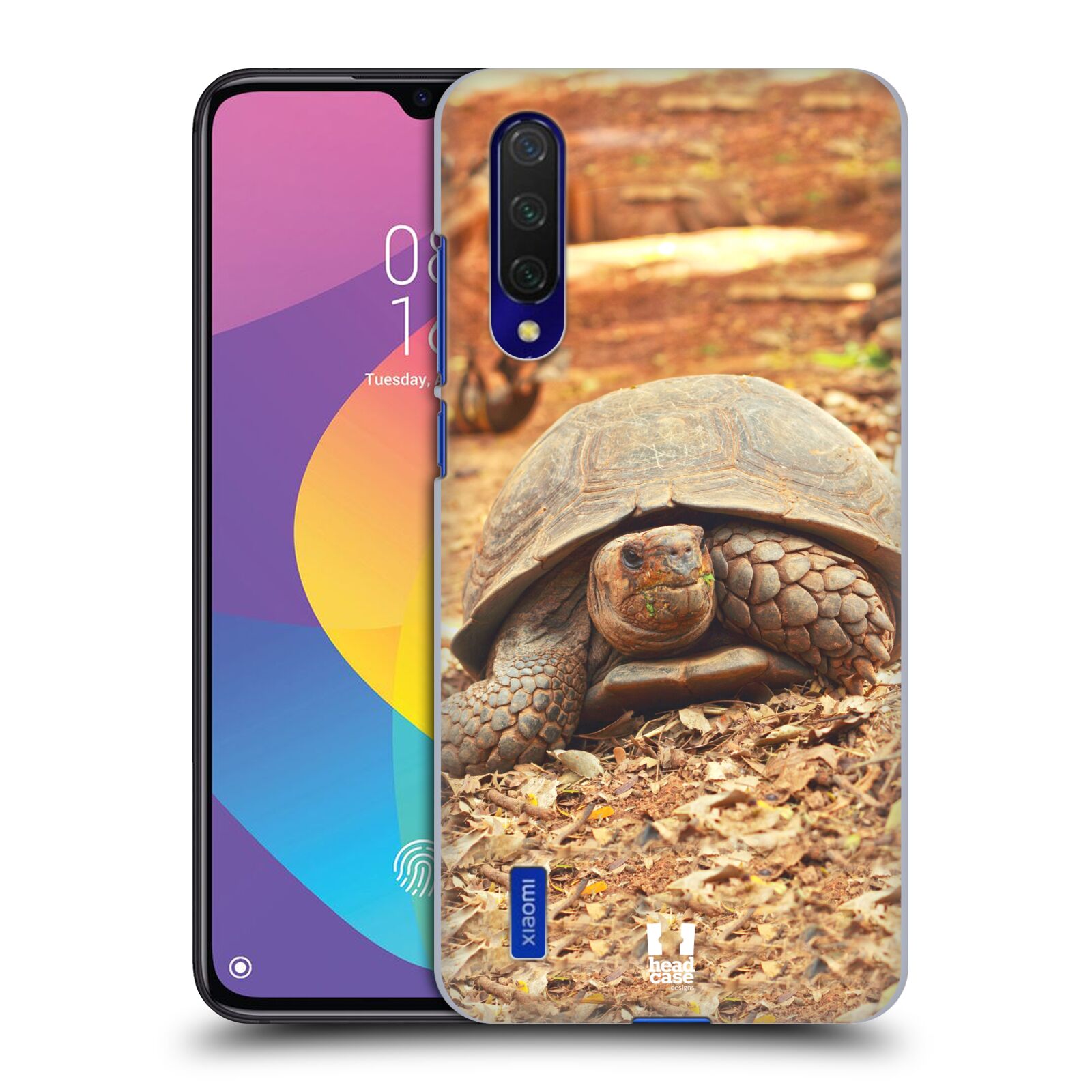 Zadní kryt na mobil Xiaomi MI 9 LITE vzor slavná zvířata foto želva